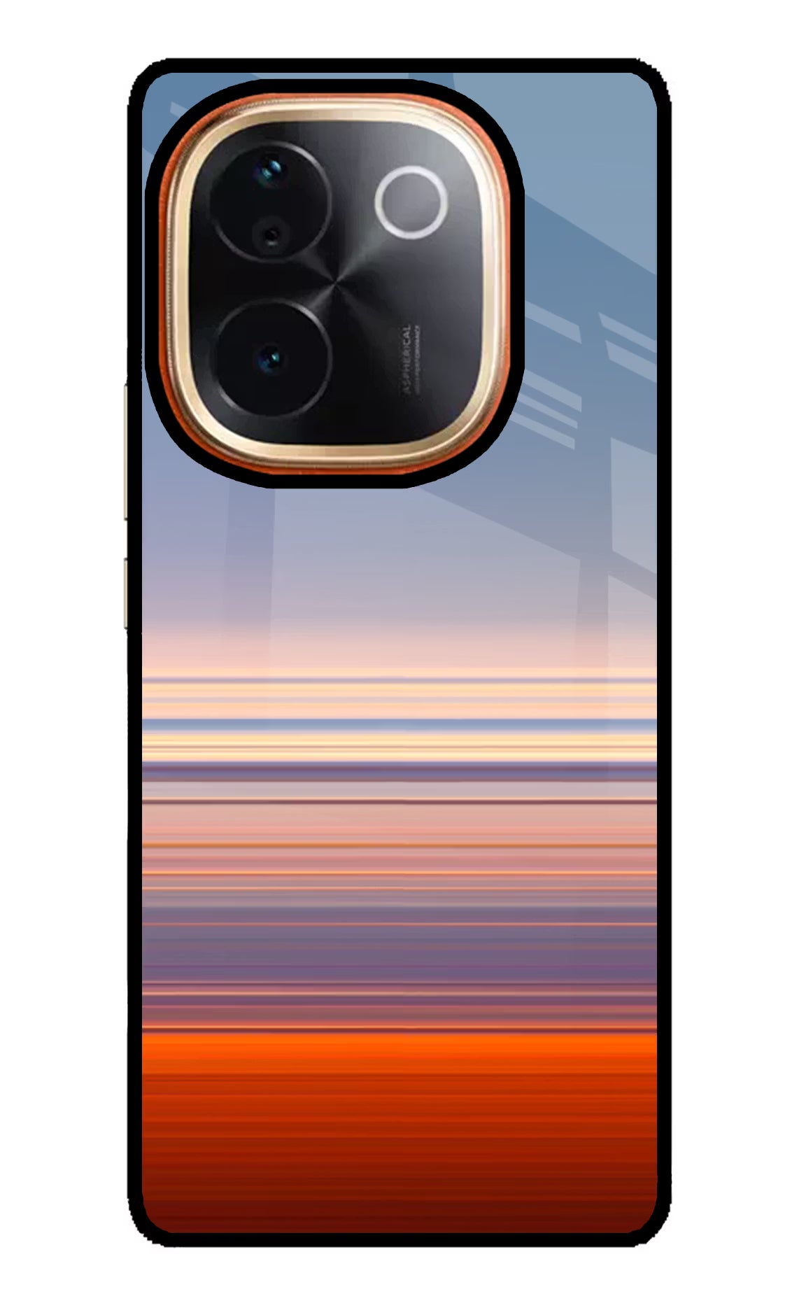 Morning Colors IQOO Z9S Pro 5G Glass Case Back Cover by Casekaro