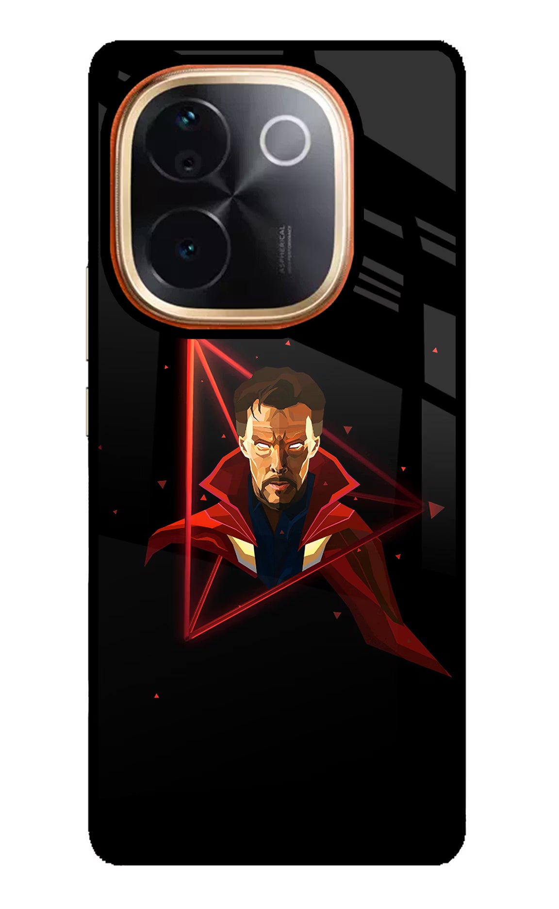 Doctor Ordinary IQOO Z9S Pro 5G Glass Case Back Cover by Casekaro