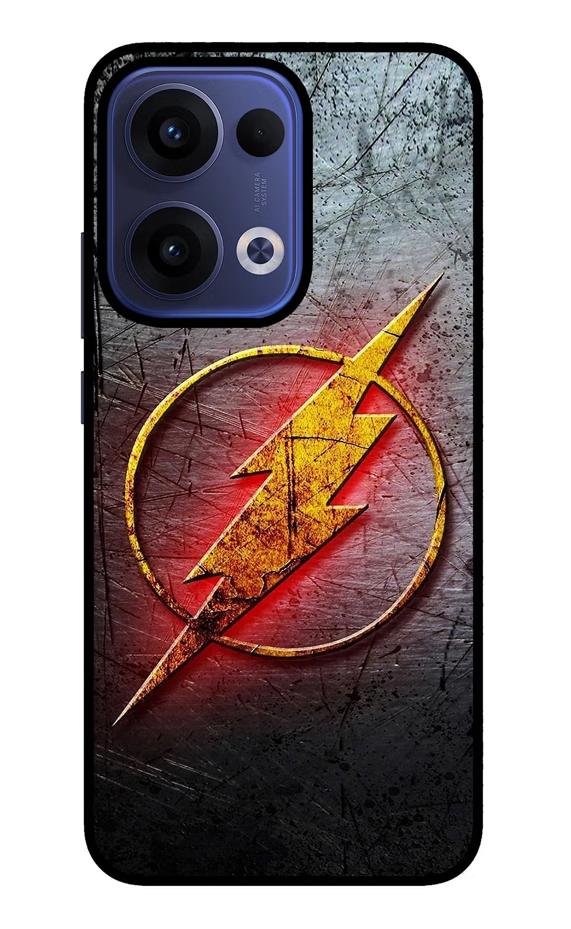 Flash Oppo Reno13 5G Glass Case Back Cover by Casekaro