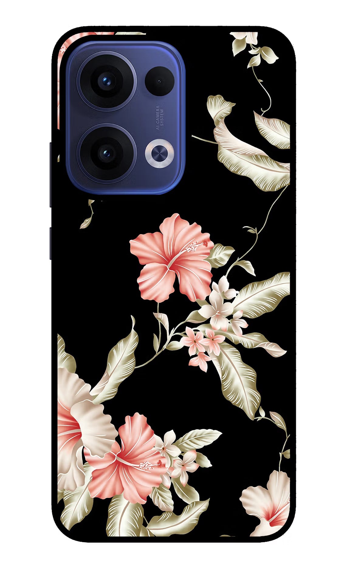Flowers Oppo Reno13 5G Glass Case - Flowers Oppo Reno13 5G Glass Case Flowers Oppo Reno13 5G Glass Case