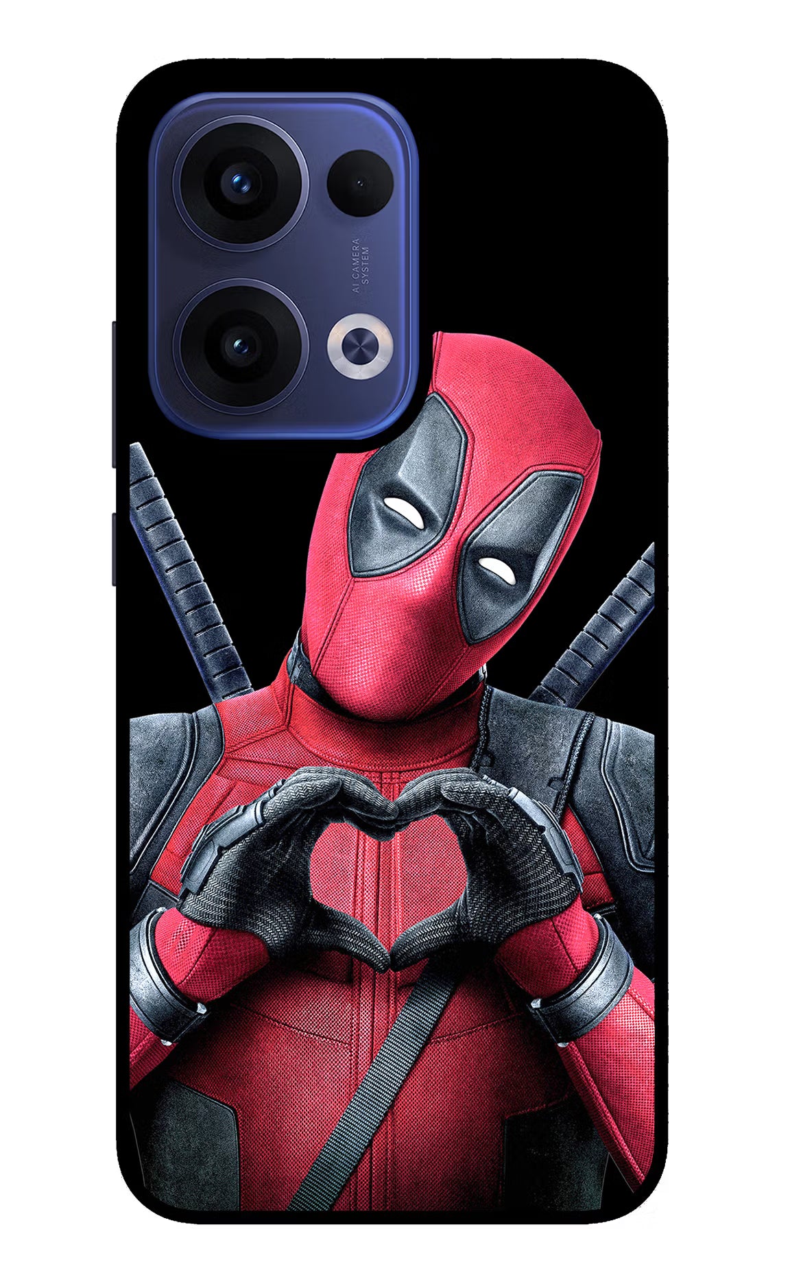 Deadpool Oppo Reno13 5G Glass Case - Deadpool Oppo Reno13 5G Glass Case Deadpool Oppo Reno13 5G Glass Case