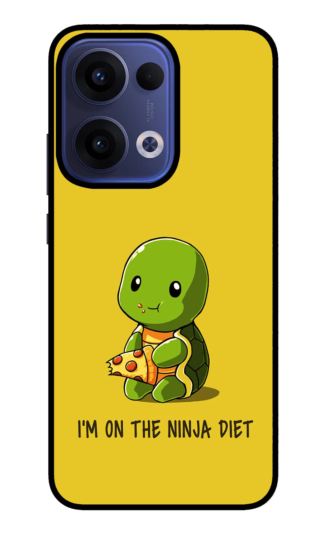 I'm on Ninja Diet Oppo Reno13 5G Glass Case Back Cover by Casekaro