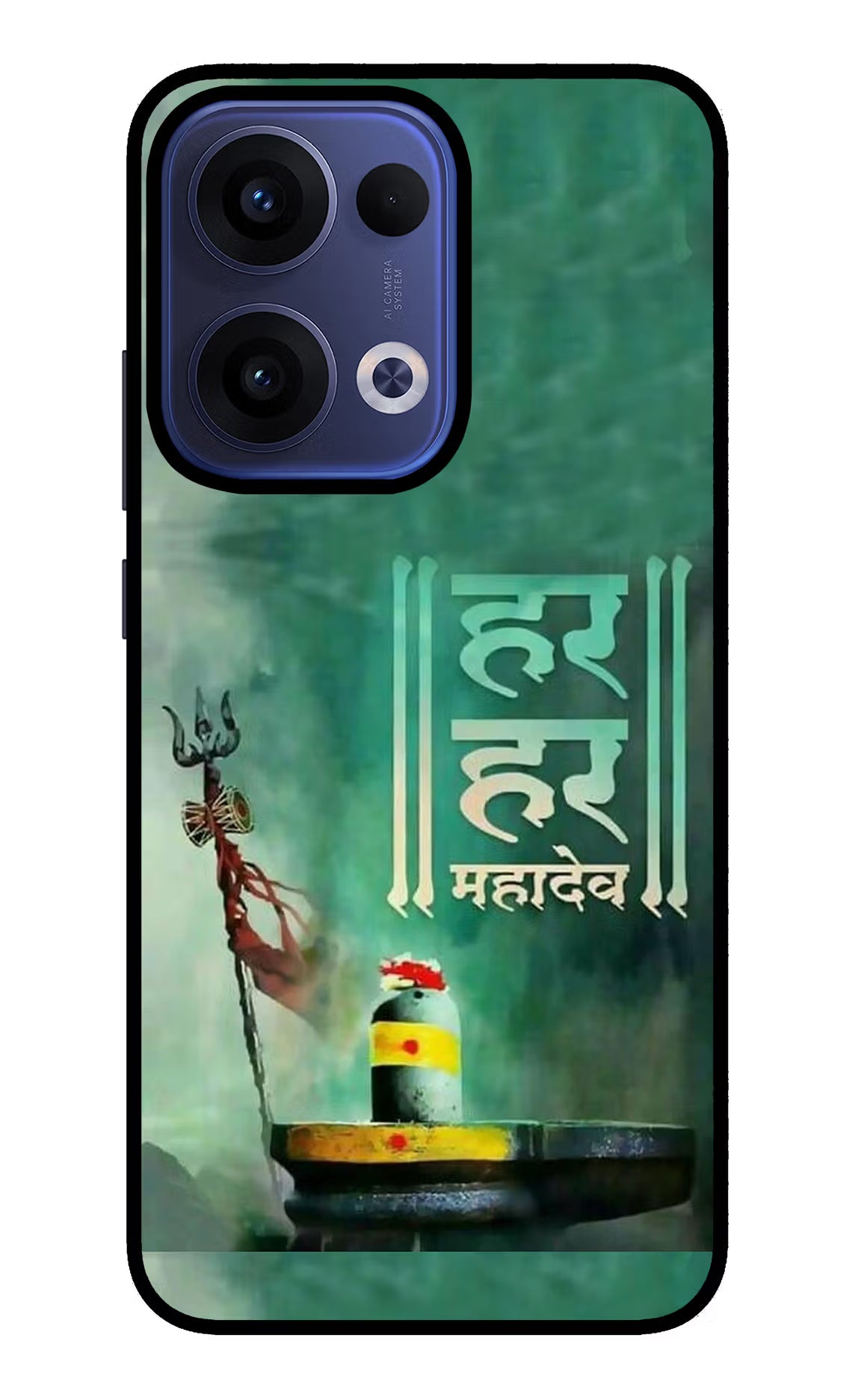 Har Har Mahadev Shivling Oppo Reno13 5G Glass Case - Har Har Mahadev Shivling Oppo Reno13 5G Glass Case Har Har Mahadev Shivling Oppo Reno13 5G Glass Case