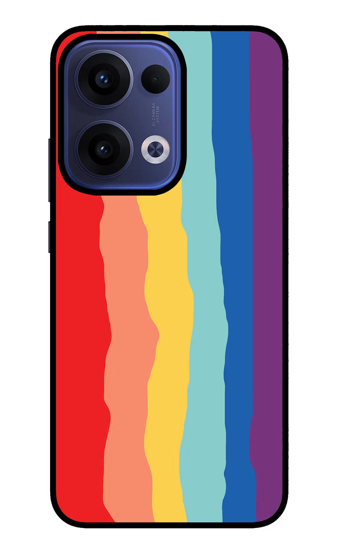 Rainbow Oppo Reno13 5G Glass Case - Rainbow Oppo Reno13 5G Glass Case Rainbow Oppo Reno13 5G Glass Case