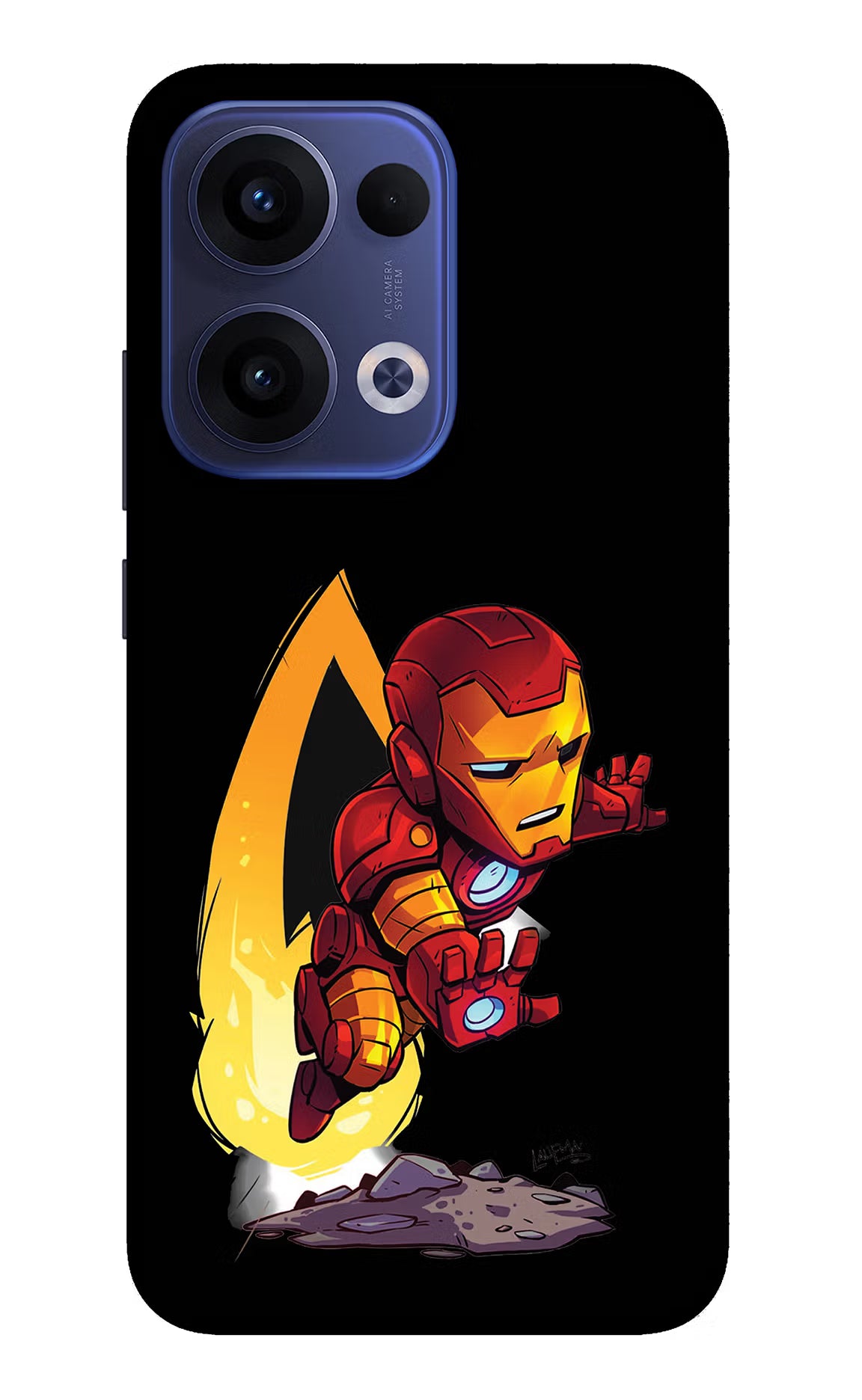 IronMan Oppo Reno13 5G Glass Case - IronMan Oppo Reno13 5G Glass Case IronMan Oppo Reno13 5G Glass Case