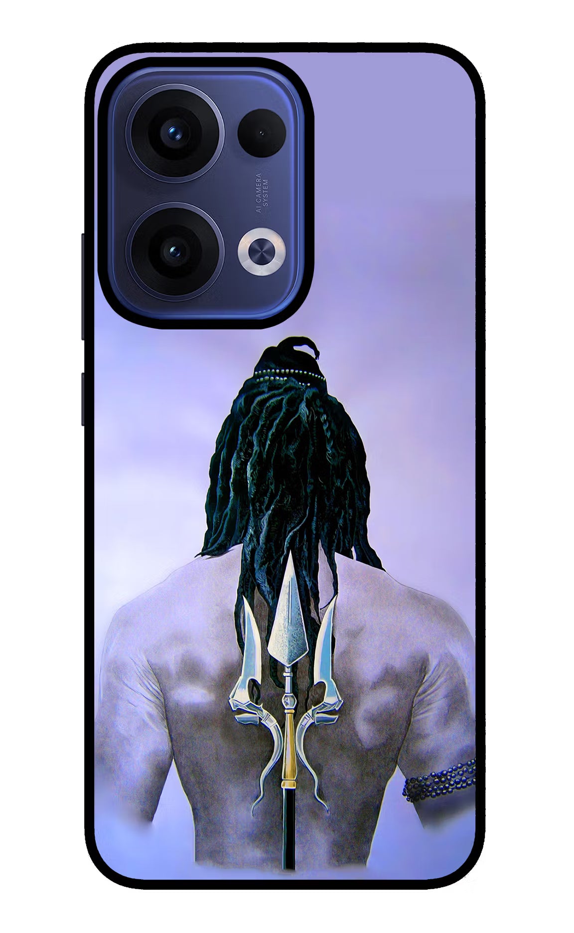Shiva Oppo Reno13 5G Glass Case Back Cover by Casekaro