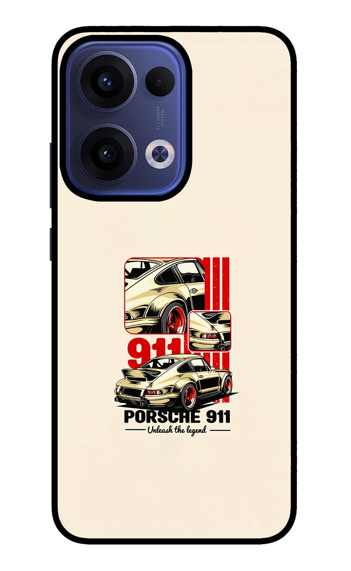 Classic Porsche 911 Oppo Reno13 5G Glass Case - Classic Porsche 911 Oppo Reno13 5G Glass Case Classic Porsche 911 Oppo Reno13 5G Glass Case