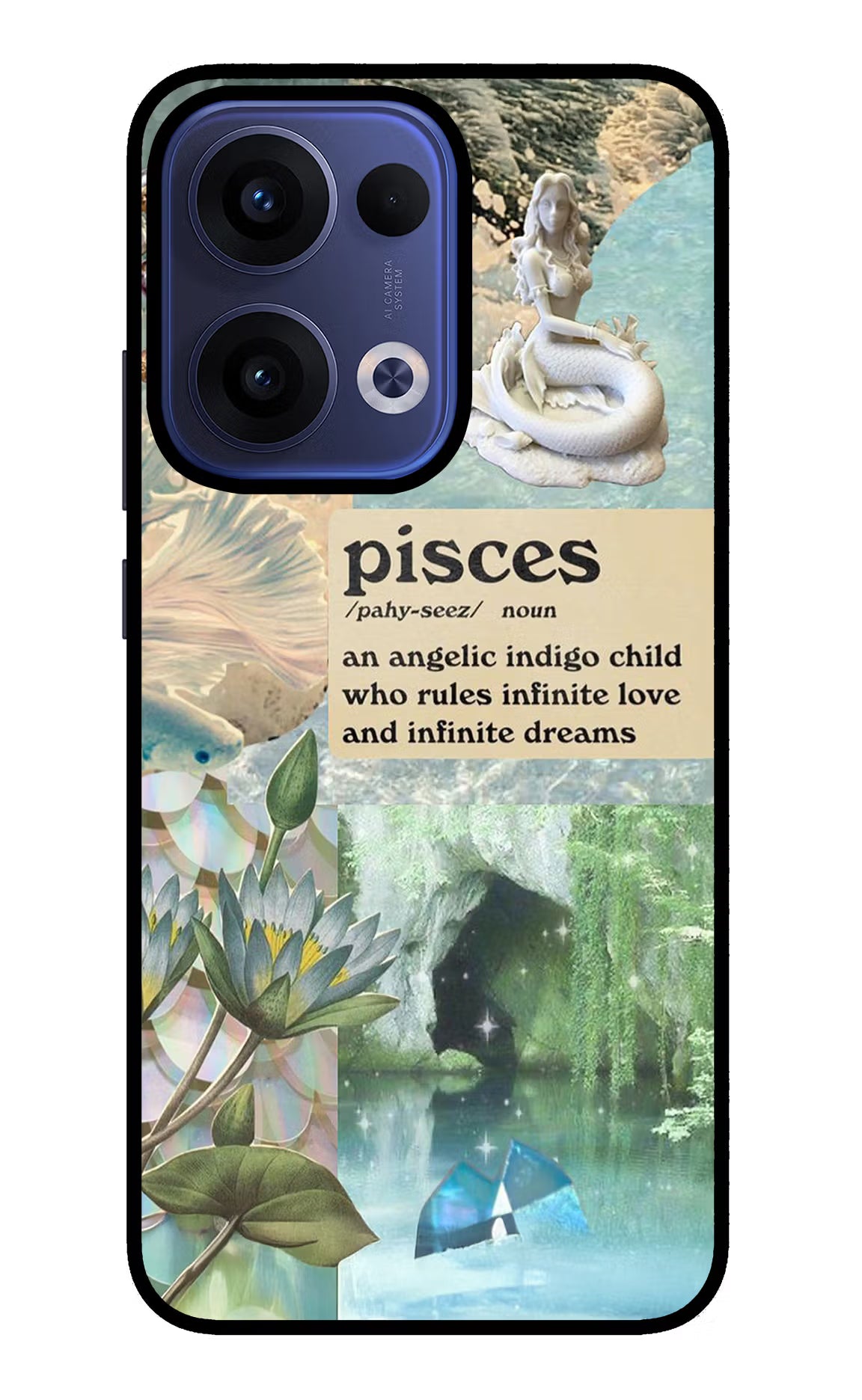 Pisces Zodiac Oppo Reno13 5G Glass Case - Pisces Zodiac Oppo Reno13 5G Glass Case Pisces Zodiac Oppo Reno13 5G Glass Case