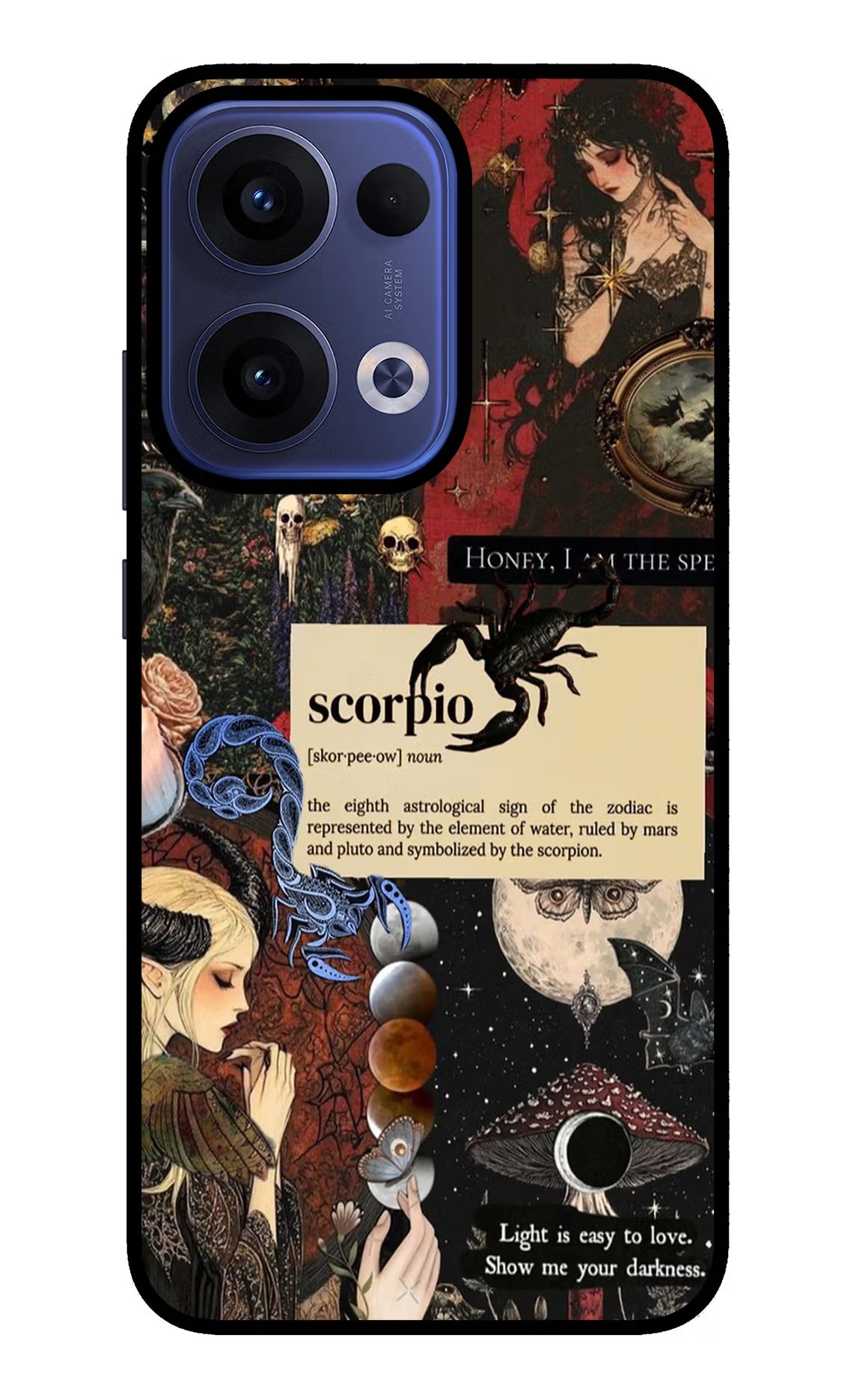 Scorpio Zodiac Oppo Reno13 5G Glass Case - Scorpio Zodiac Oppo Reno13 5G Glass Case Scorpio Zodiac Oppo Reno13 5G Glass Case