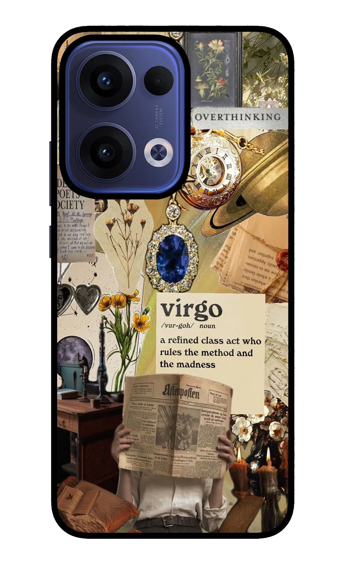 Virgo Zodiac Oppo Reno13 5G Glass Case - Virgo Zodiac Oppo Reno13 5G Glass Case Virgo Zodiac Oppo Reno13 5G Glass Case