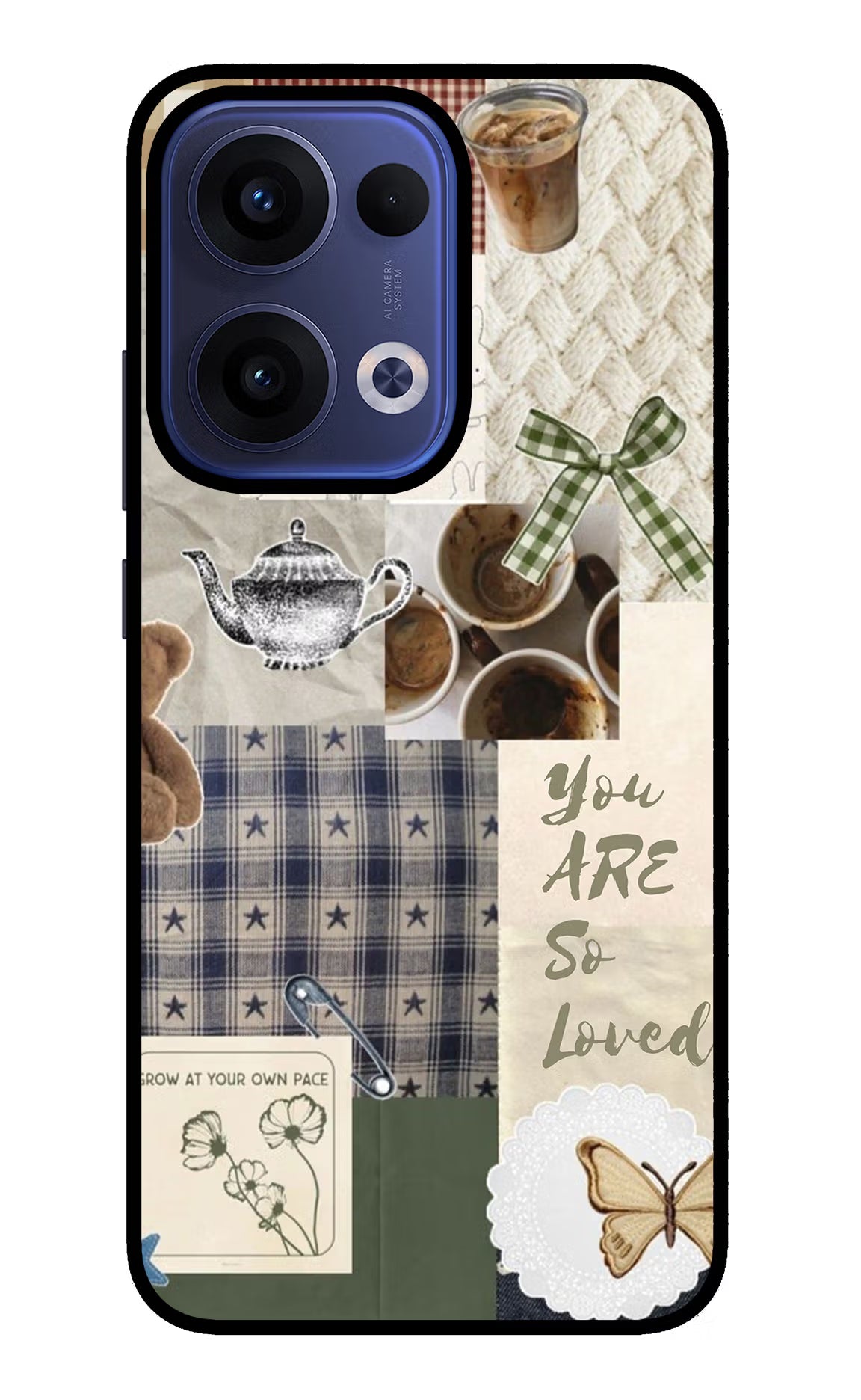 Cookie Oppo Reno13 5G Glass Case - Cookie Oppo Reno13 5G Glass Case Cookie Oppo Reno13 5G Glass Case