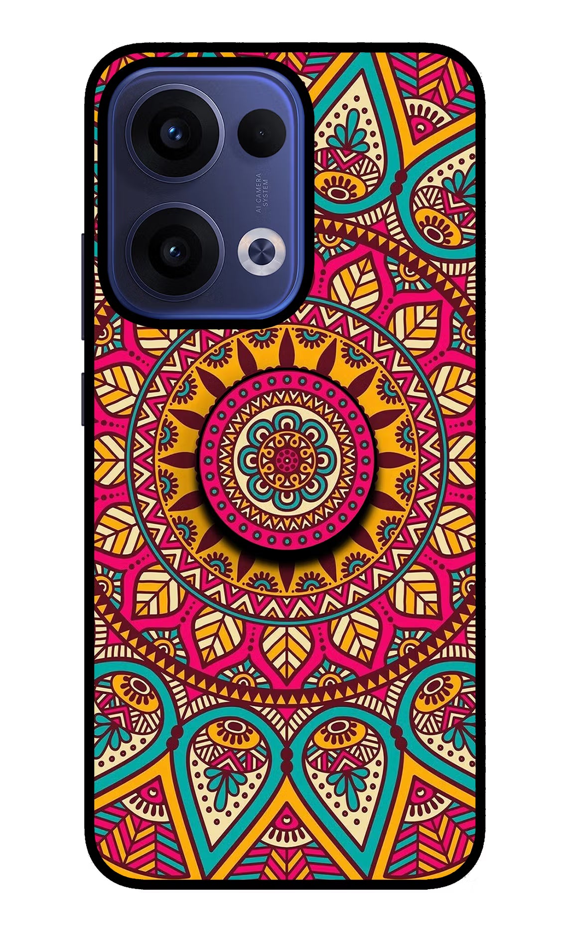 Mandala Oppo Reno13 5G Pop Case - Mandala Oppo Reno13 5G Pop Case by Casekaro Mandala Oppo Reno13 5G Pop Case by Casekaro