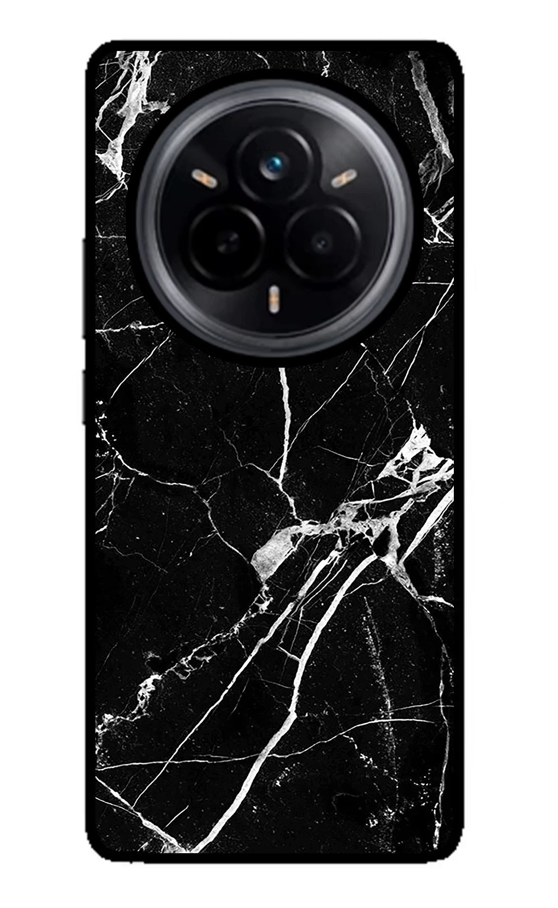Black Marble Pattern Realme 14 Pro 5G Glass Case - Black Marble Pattern Realme 14 Pro 5G Glass Case Black Marble Pattern Realme 14 Pro 5G Glass Case