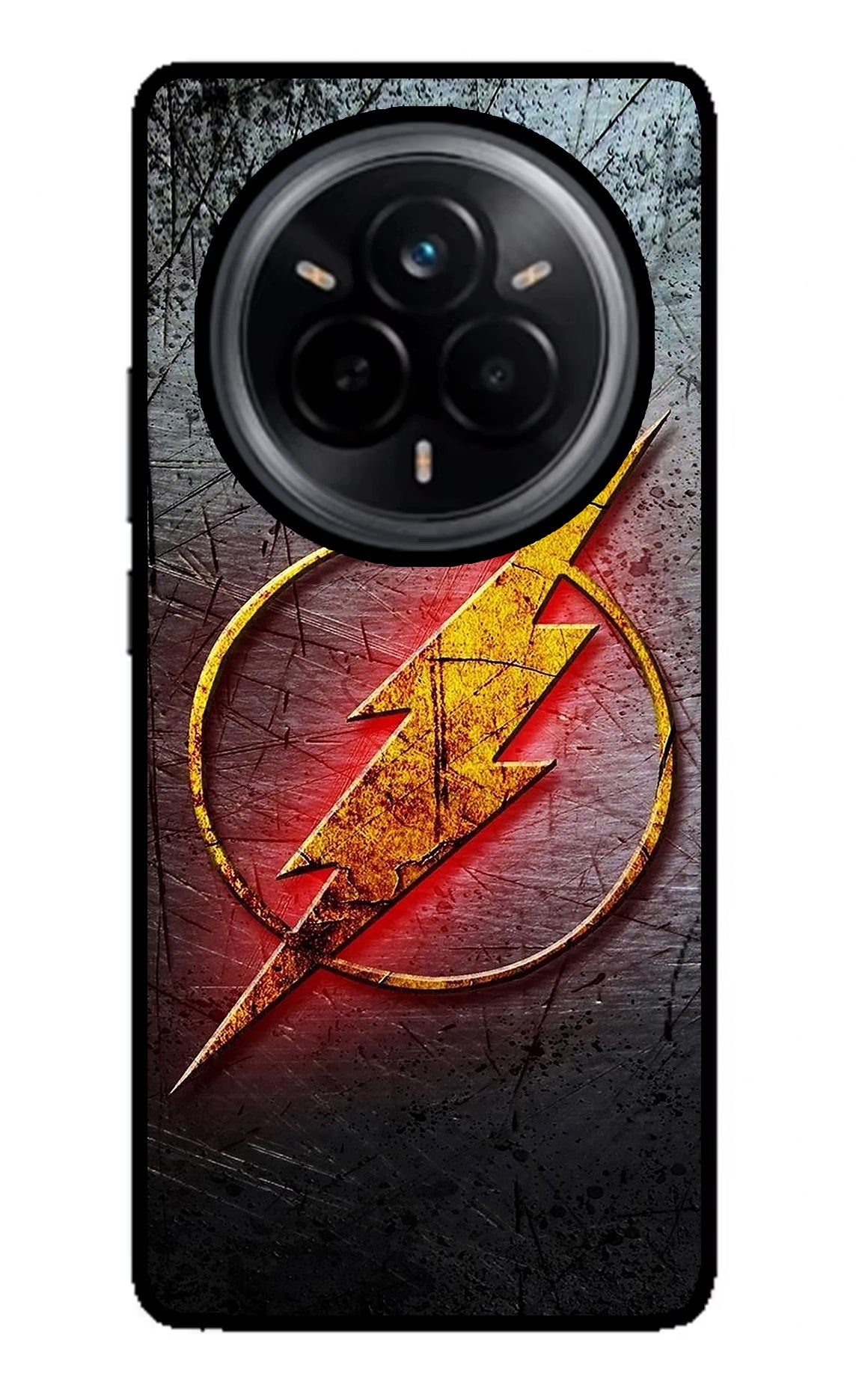 Flash Realme 14 Pro 5G Back Cover - Flash Realme 14 Pro 5G Glass Case Back Cover by Casekaro Flash Realme 14 Pro 5G Glass Case Back Cover by Casekaro