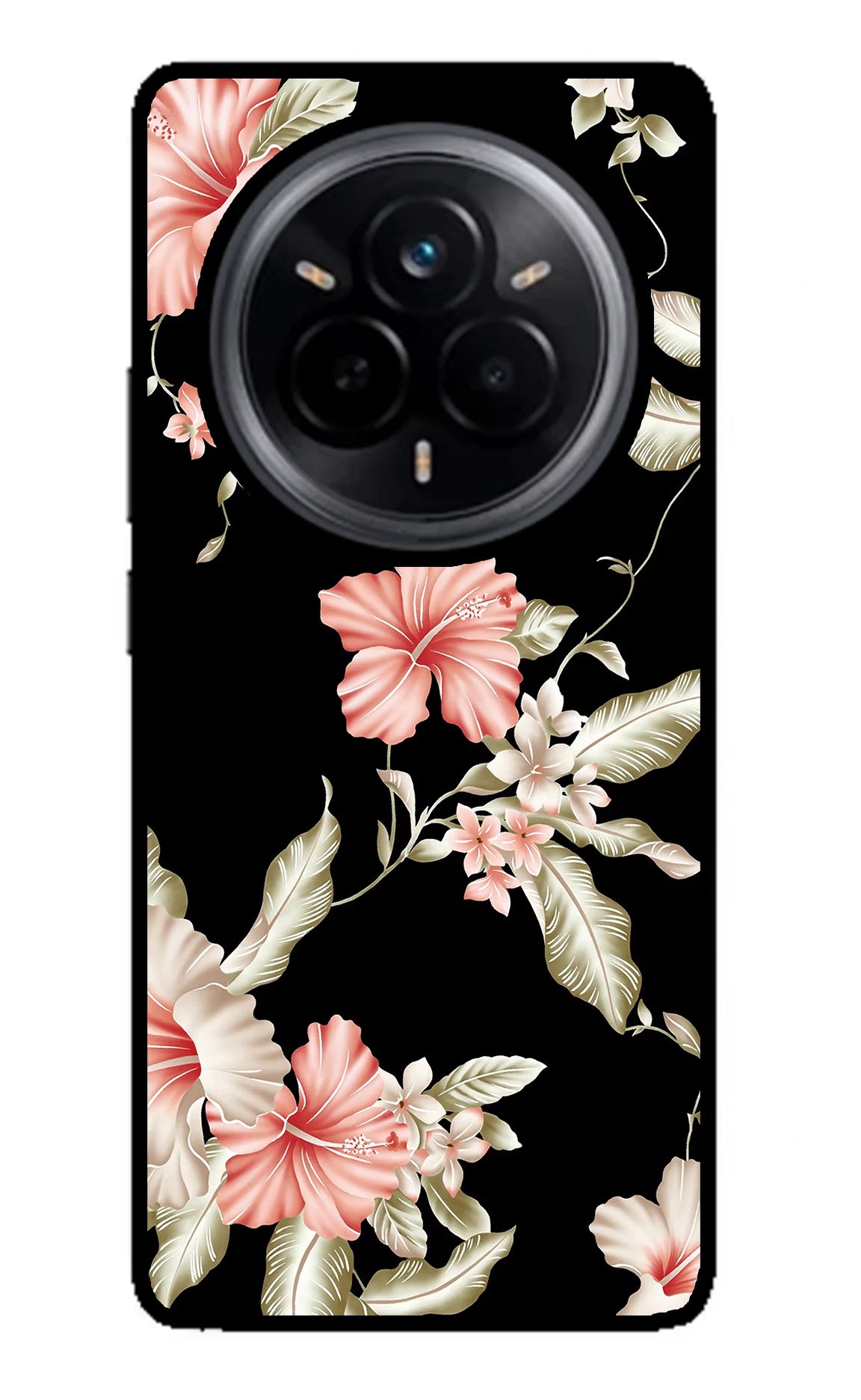 Flowers Realme 14 Pro 5G Glass Case - Flowers Realme 14 Pro 5G Glass Case Flowers Realme 14 Pro 5G Glass Case