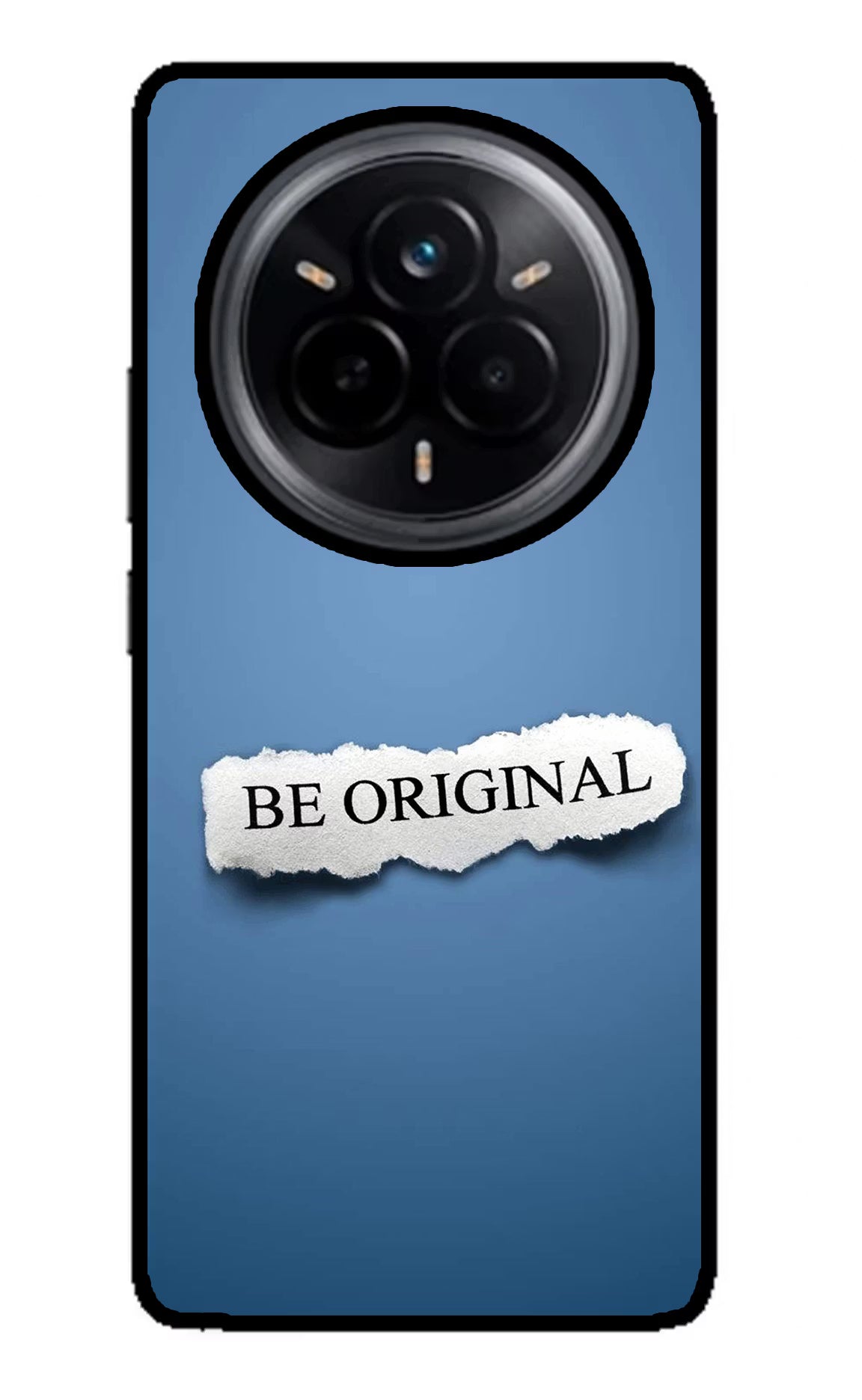 Be Original Realme 14 Pro 5G Back Cover - Be Original Realme 14 Pro 5G Glass Case Back Cover by Casekaro Be Original Realme 14 Pro 5G Glass Case Back Cover by Casekaro