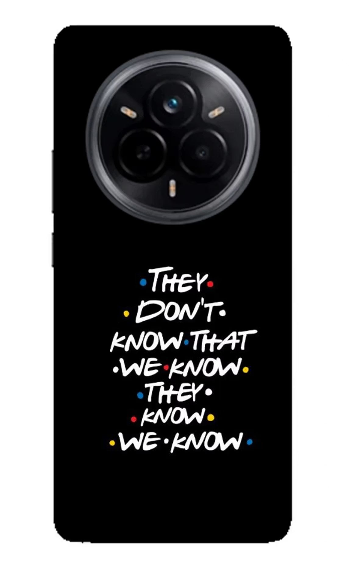 FRIENDS Dialogue Realme 14 Pro 5G Glass Case - FRIENDS Dialogue Realme 14 Pro 5G Glass Case FRIENDS Dialogue Realme 14 Pro 5G Glass Case