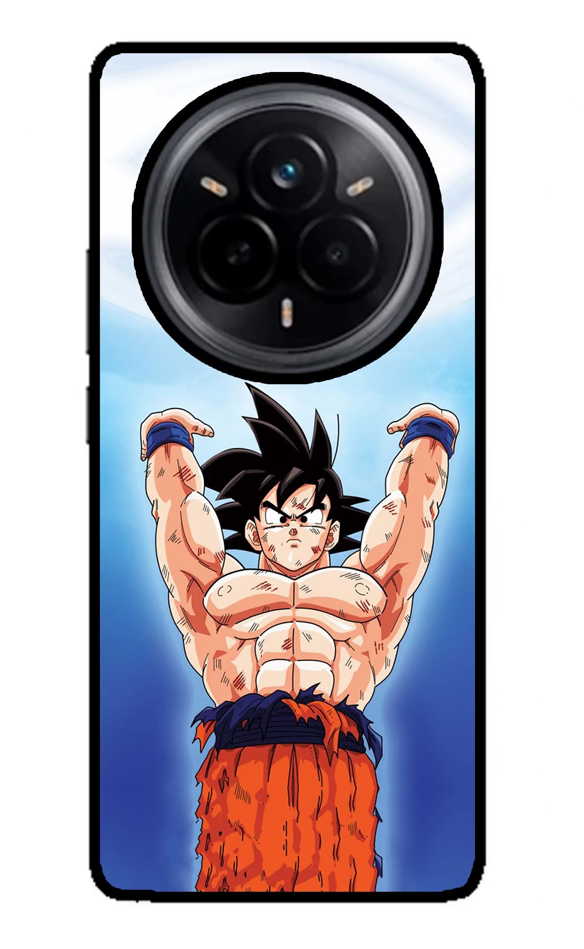 Goku Power Realme 14 Pro 5G Glass Case - Goku Power Realme 14 Pro 5G Glass Case Goku Power Realme 14 Pro 5G Glass Case
