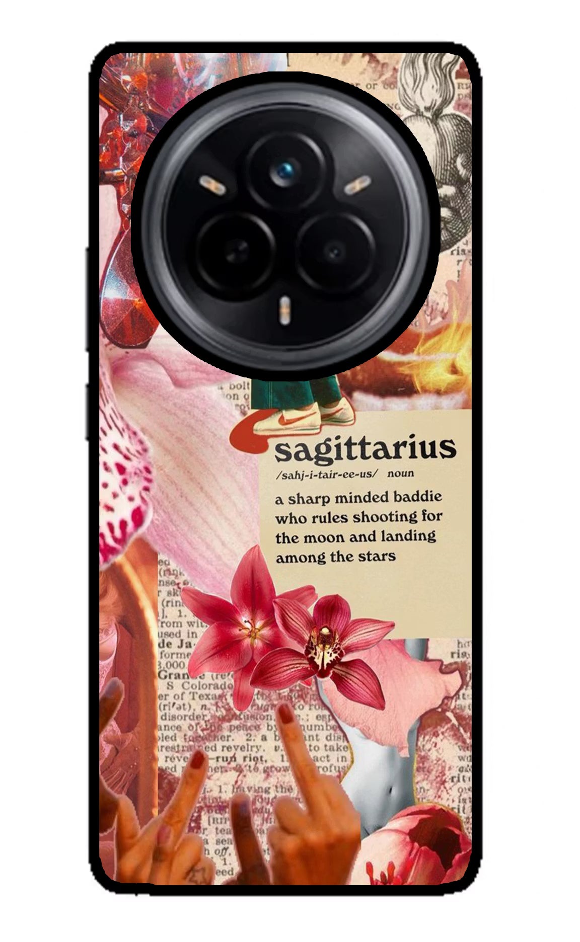 Sagittarius Zodiac Realme 14 Pro 5G Glass Case - Sagittarius Zodiac Realme 14 Pro 5G Glass Case Sagittarius Zodiac Realme 14 Pro 5G Glass Case