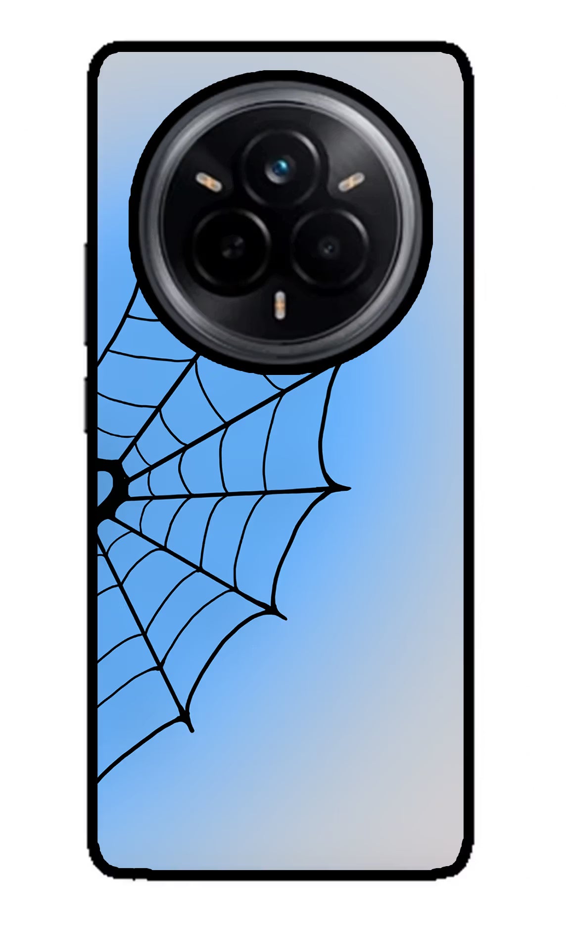Blue Web Realme 14 Pro 5G Glass Case - Blue Web Realme 14 Pro 5G Glass Case Blue Web Realme 14 Pro 5G Glass Case