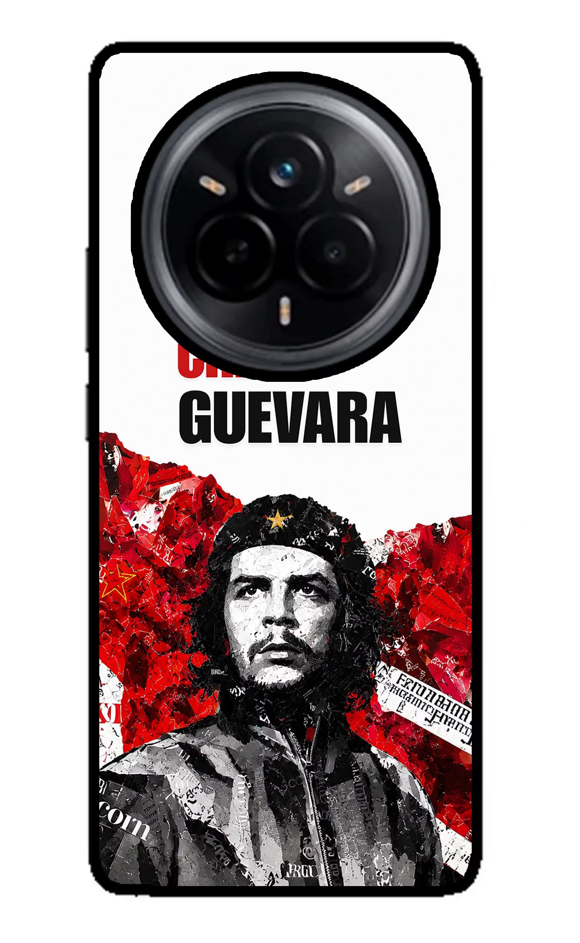 Che Guevara Revolution Realme 14 Pro 5G Glass Case - Che Guevara Revolution Realme 14 Pro 5G Glass Case Che Guevara Revolution Realme 14 Pro 5G Glass Case