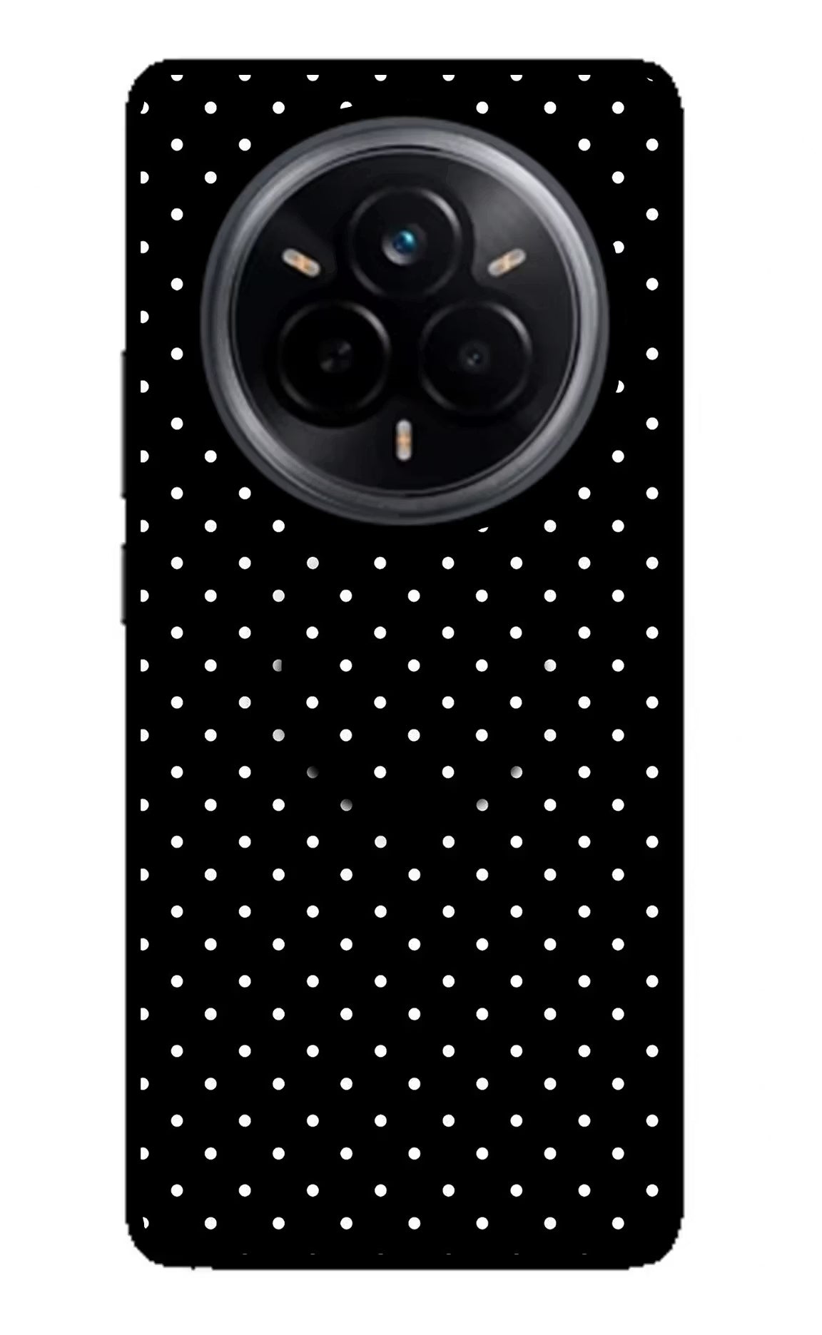 White Dots Realme 14 Pro 5G Pop Case - White Dots Realme 14 Pro 5G Pop Case by Casekaro White Dots Realme 14 Pro 5G Pop Case by Casekaro
