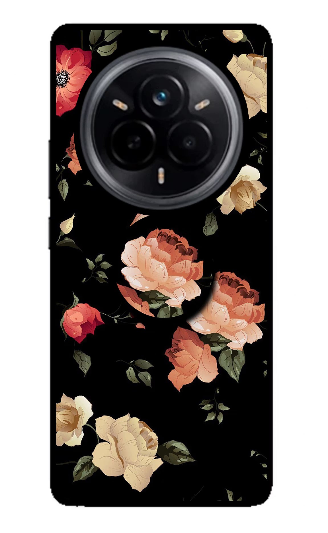 Flowers Realme 14 Pro 5G Pop Case - Flowers Realme 14 Pro 5G Pop Case by Casekaro Flowers Realme 14 Pro 5G Pop Case by Casekaro