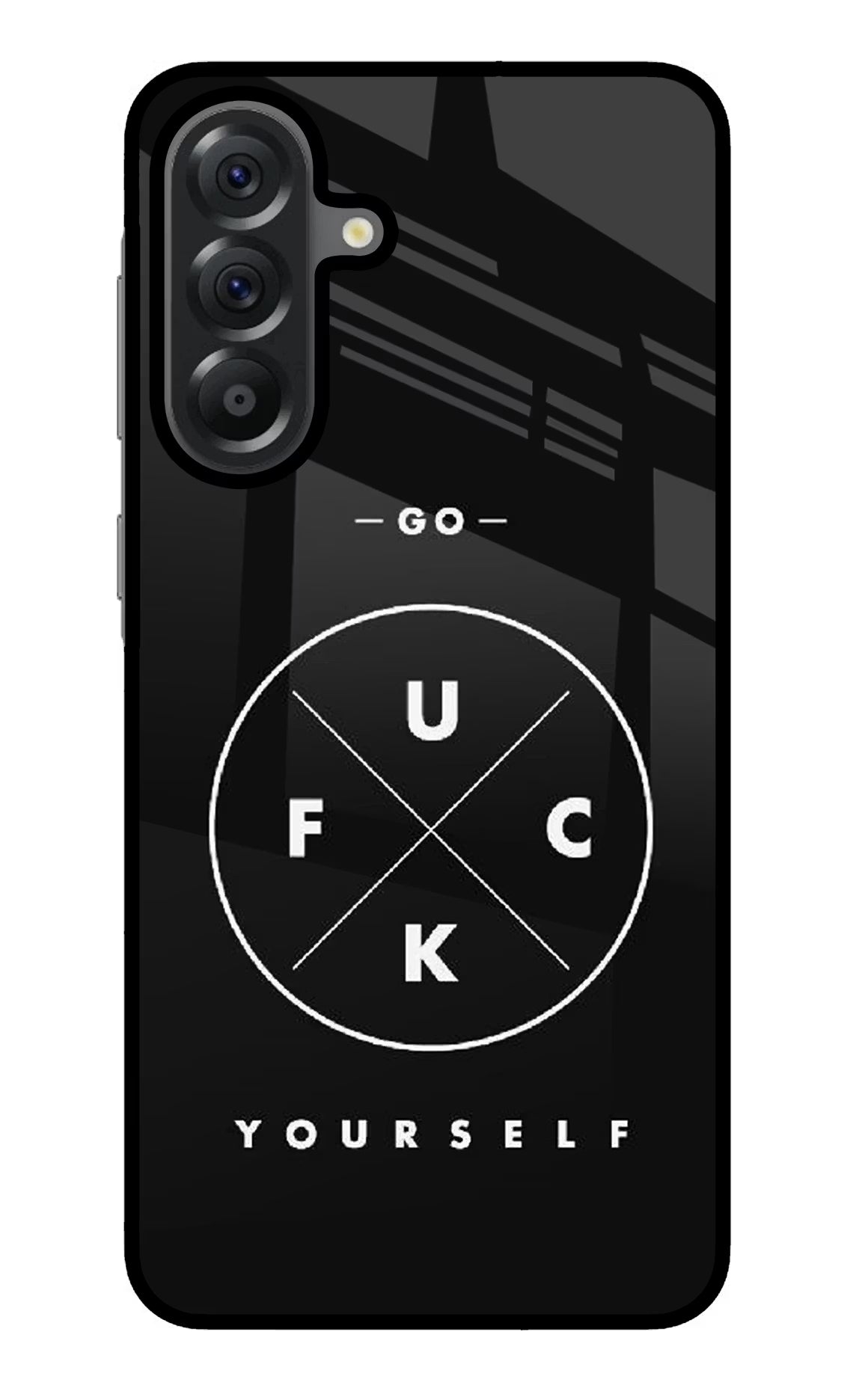 Go Fuck Yourself Samsung A56 5G Glass Case - Go Fuck Yourself Samsung A56 5G Glass Case Go Fuck Yourself Samsung A56 5G Glass Case