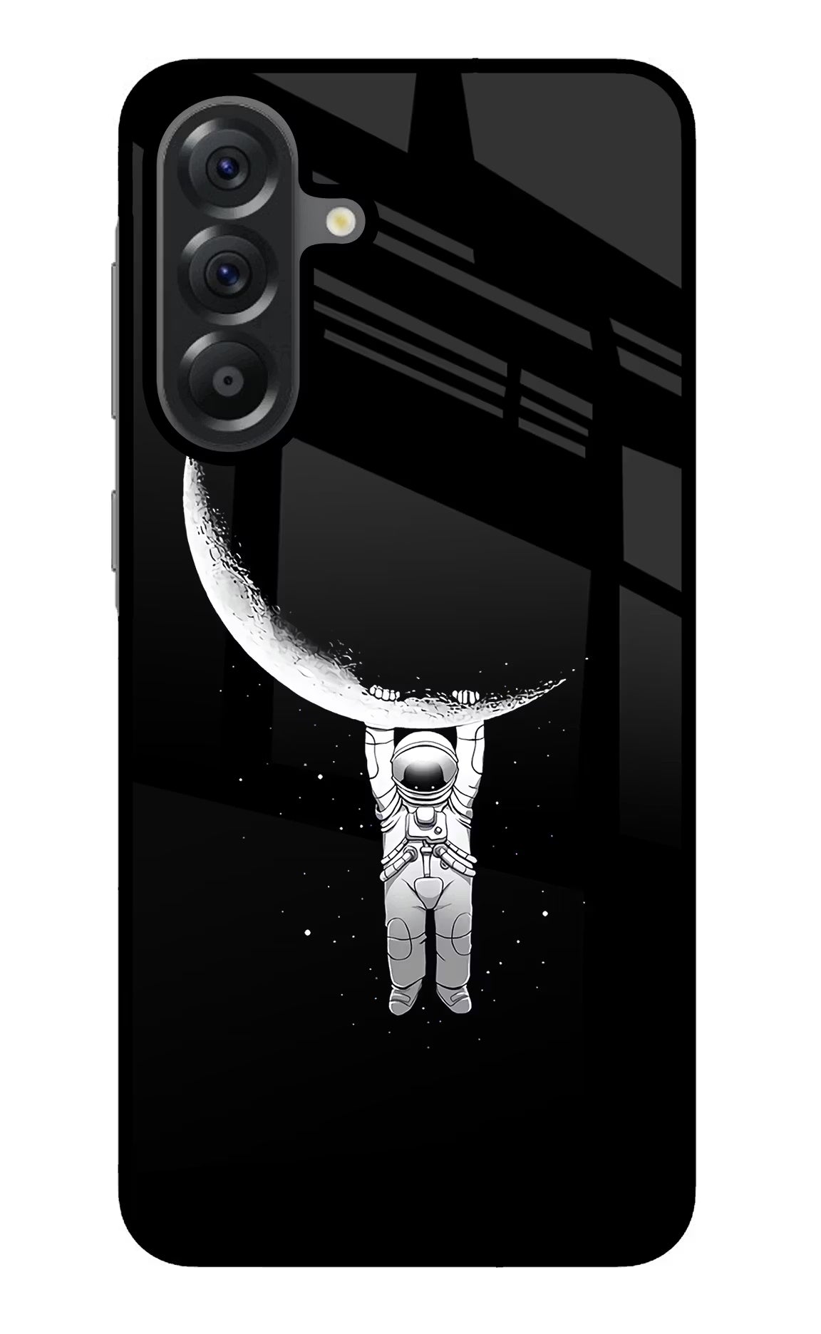Moon Space Samsung A56 5G Glass Case - Moon Space Samsung A56 5G Glass Case Moon Space Samsung A56 5G Glass Case