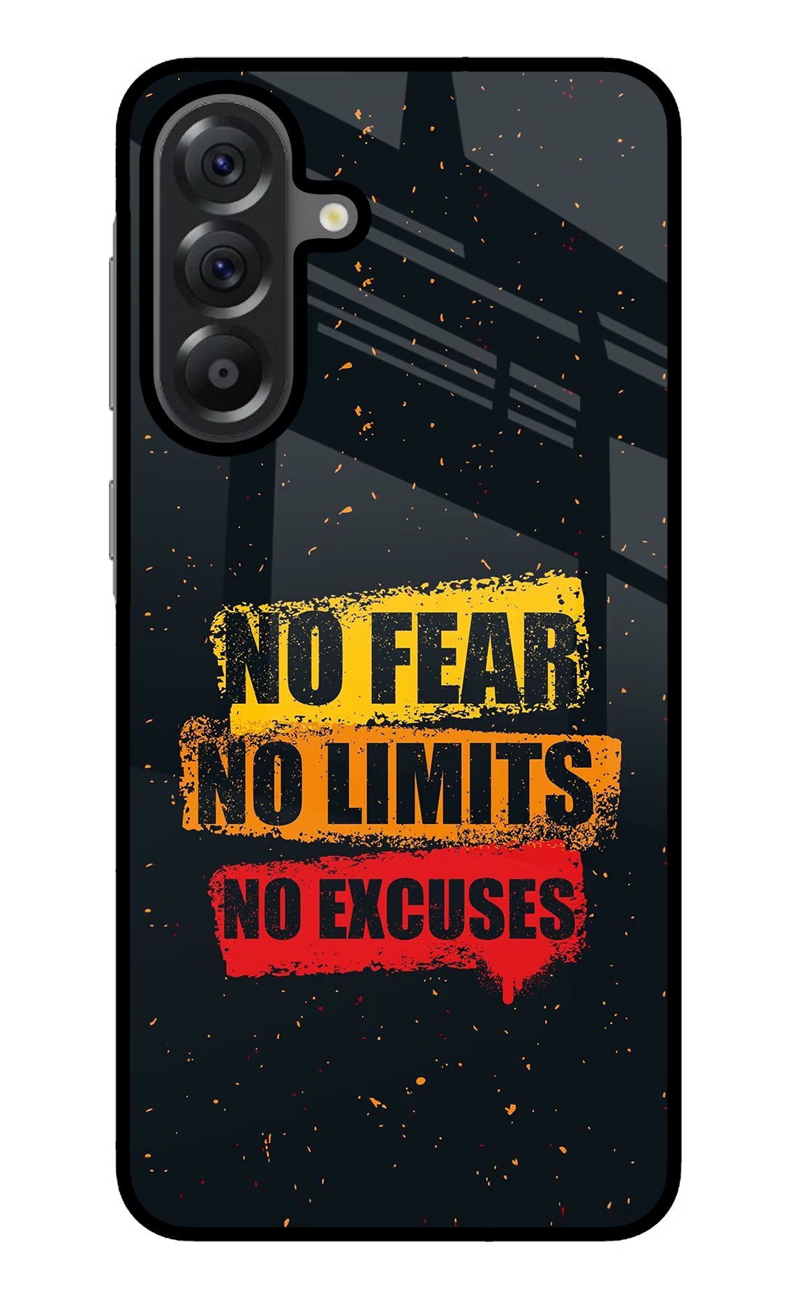 No Fear No Limits No Excuse Samsung A56 5G Glass Case - No Fear No Limits No Excuse Samsung A56 5G Glass Case No Fear No Limits No Excuse Samsung A56 5G Glass Case