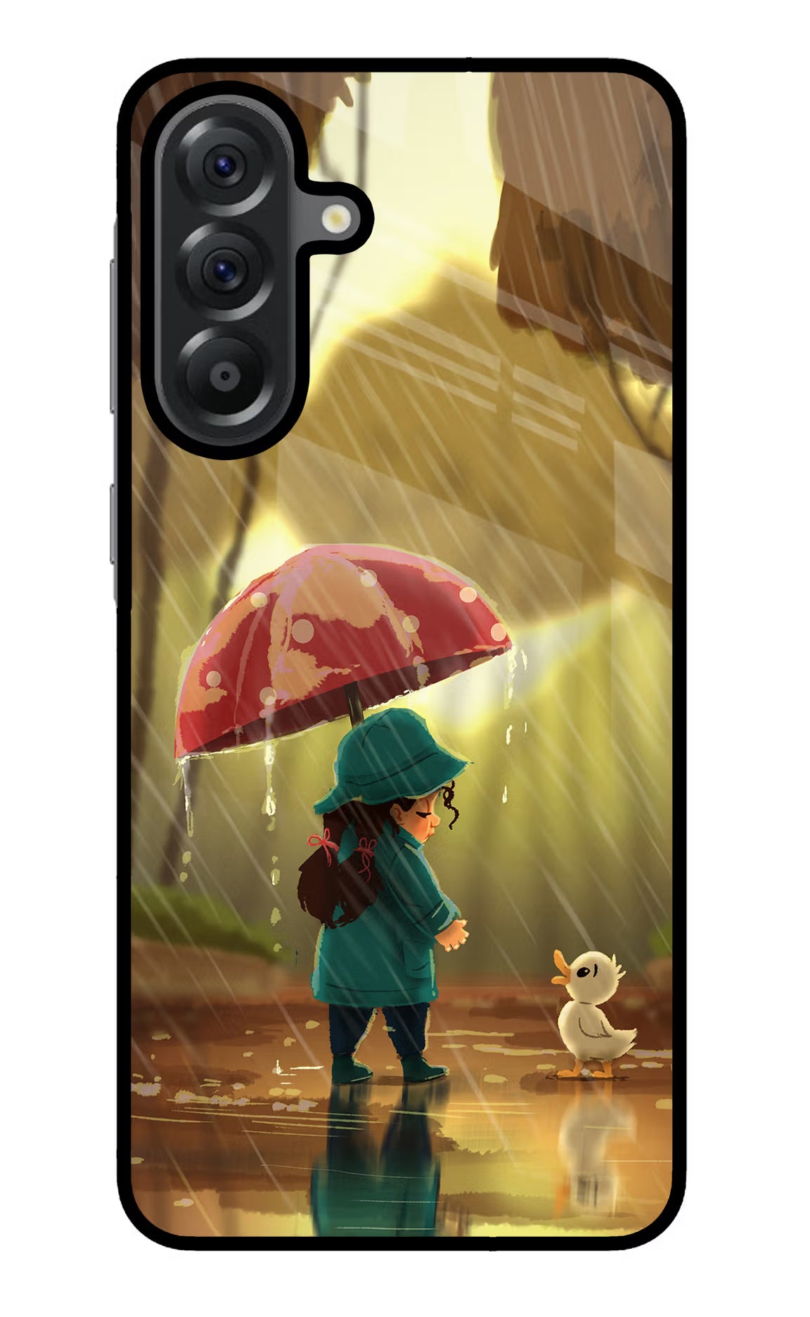 Rainy Day Samsung A56 5G Glass Case - Rainy Day Samsung A56 5G Glass Case Rainy Day Samsung A56 5G Glass Case