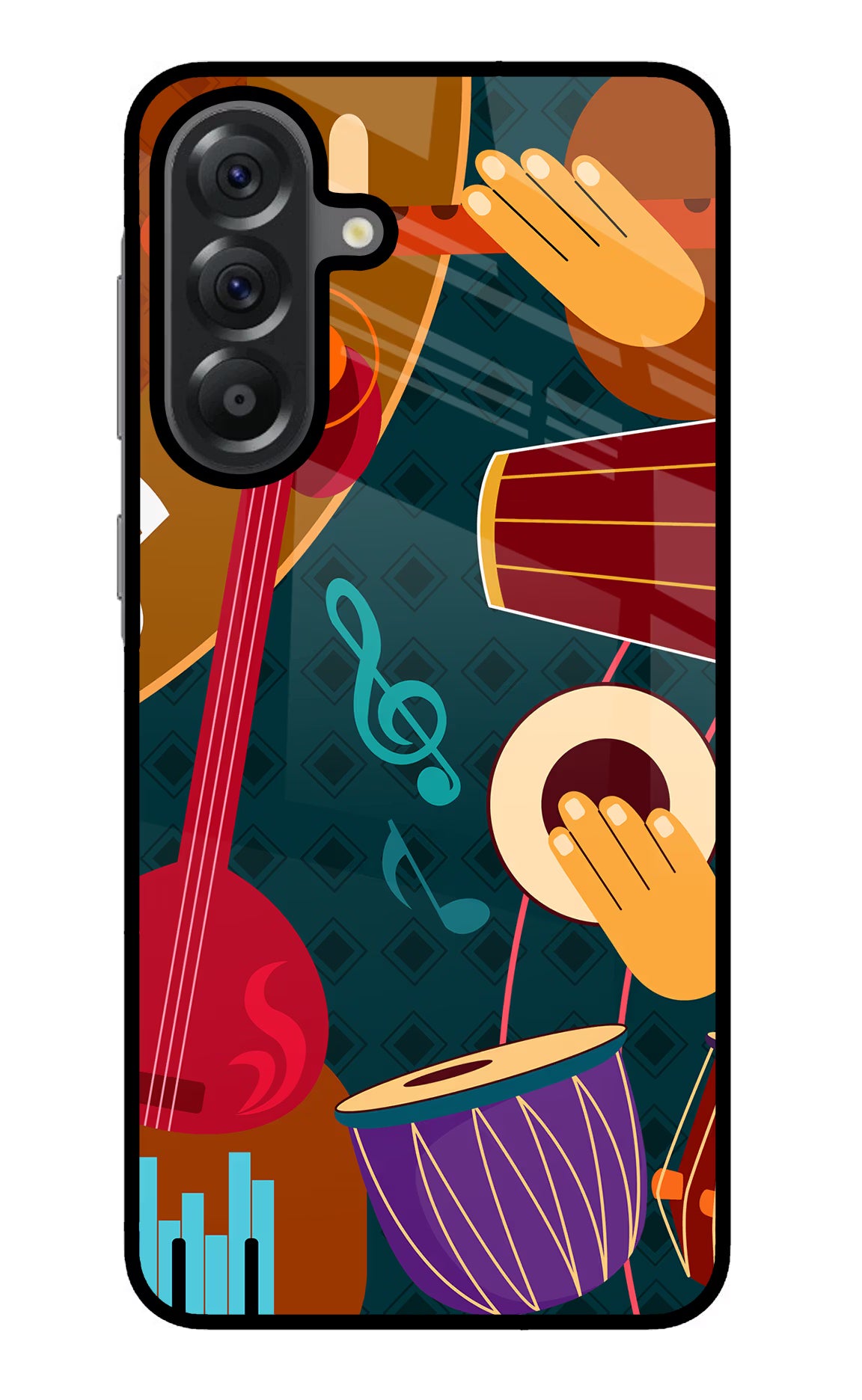 Music Instrument Samsung A56 5G Glass Case - Music Instrument Samsung A56 5G Glass Case Music Instrument Samsung A56 5G Glass Case