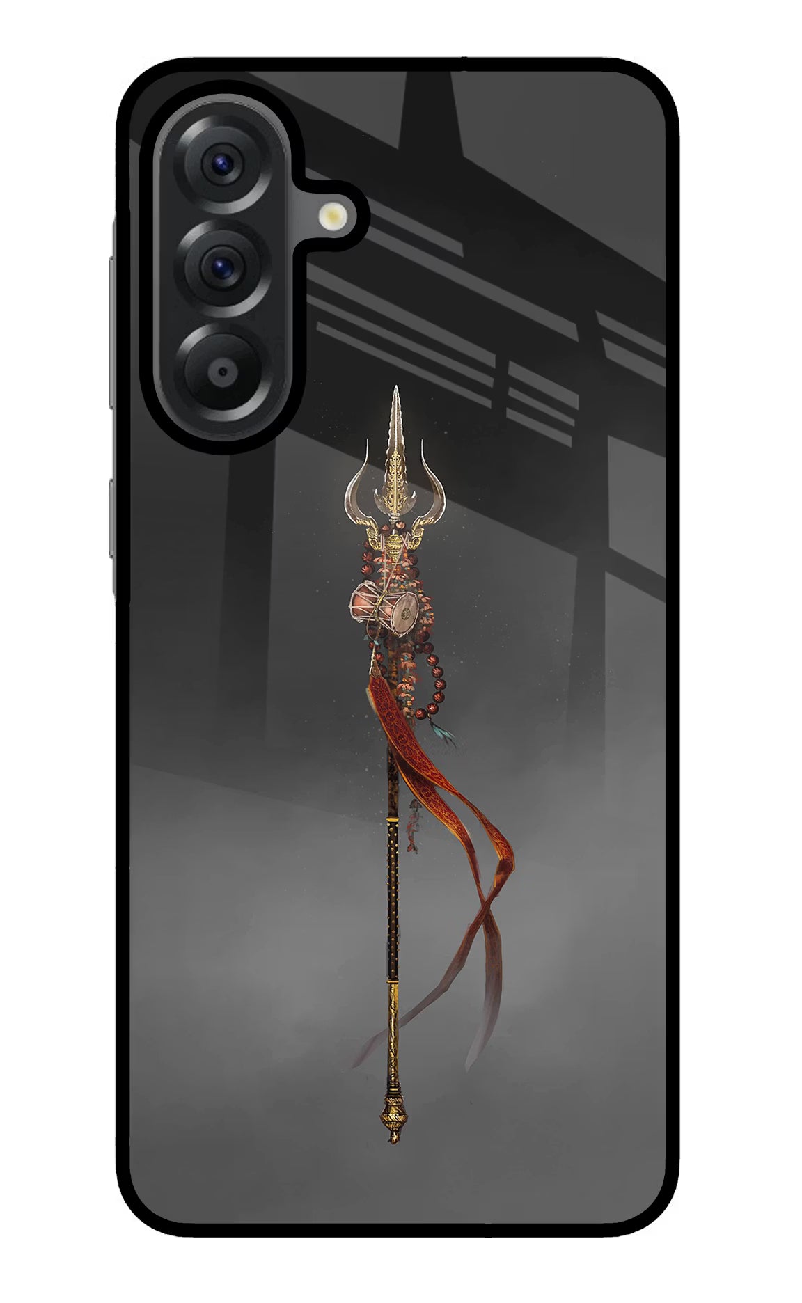 Shiv Trishul Samsung A56 5G Glass Case - Shiv Trishul Samsung A56 5G Glass Case Shiv Trishul Samsung A56 5G Glass Case