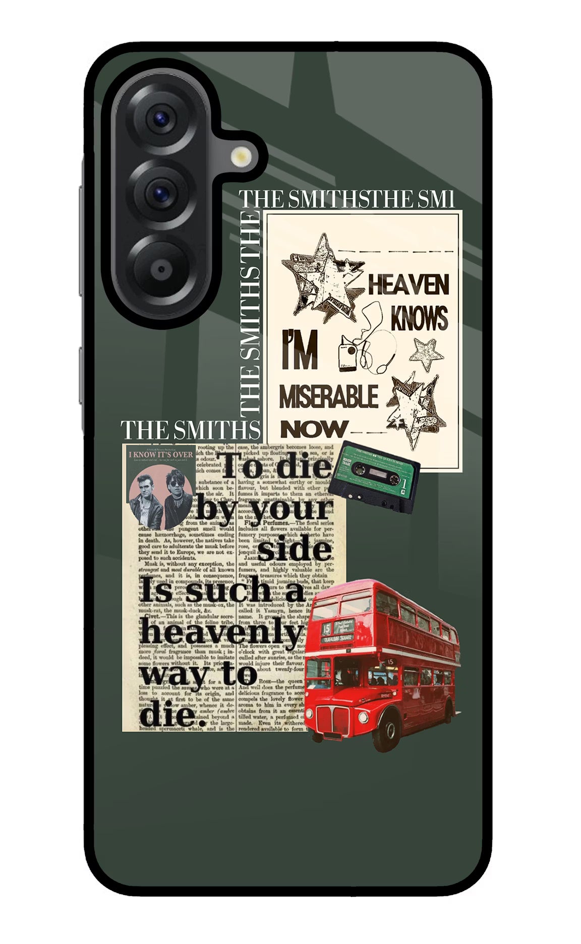 The Smiths Samsung A56 5G Glass Case - The Smiths Samsung A56 5G Glass Case The Smiths Samsung A56 5G Glass Case