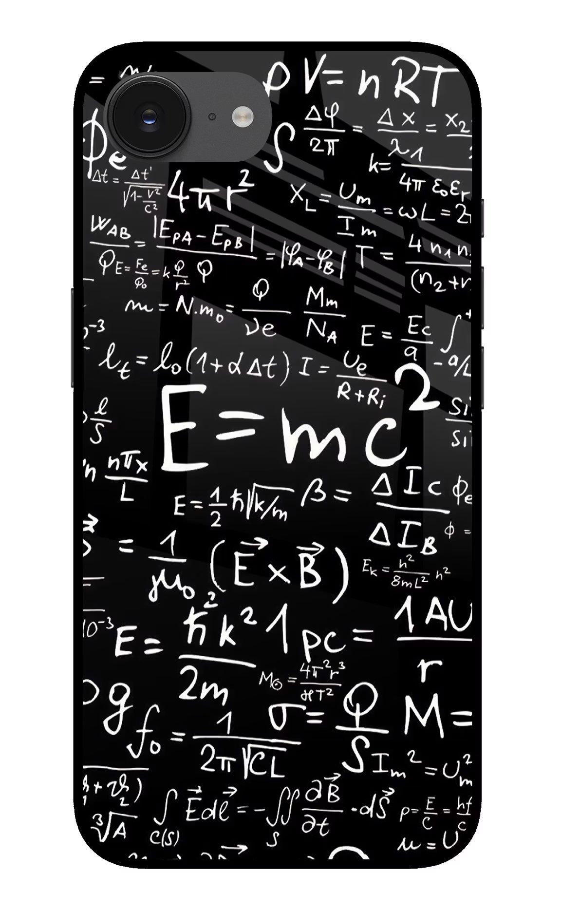 Physics Formula iPhone 16e Back Cover - Physics Formula iPhone 16e Glass Case Back Cover by Casekaro Physics Formula iPhone 16e Glass Case Back Cover by Casekaro