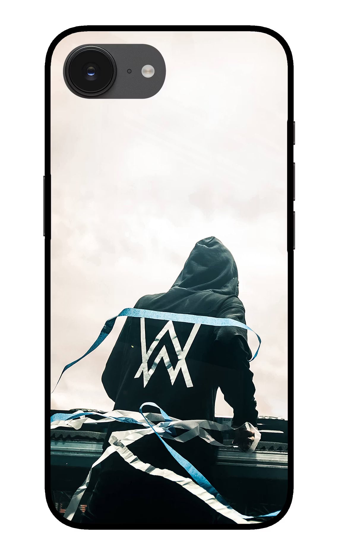 Alan Walker iPhone 16e Back Cover - Alan Walker iPhone 16e Glass Case Back Cover by Casekaro Alan Walker iPhone 16e Glass Case Back Cover by Casekaro