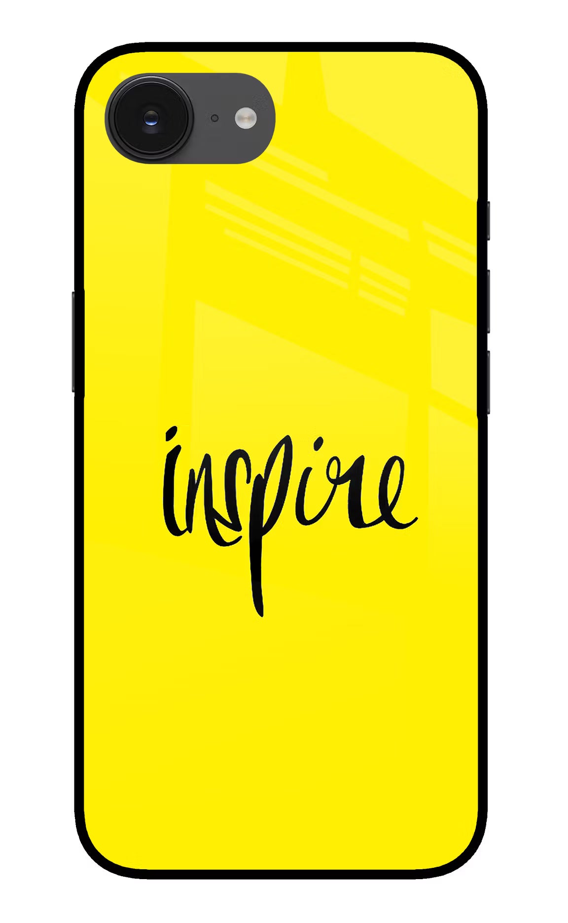Inspire iPhone 16e Back Cover - Inspire iPhone 16e Glass Case Back Cover by Casekaro Inspire iPhone 16e Glass Case Back Cover by Casekaro