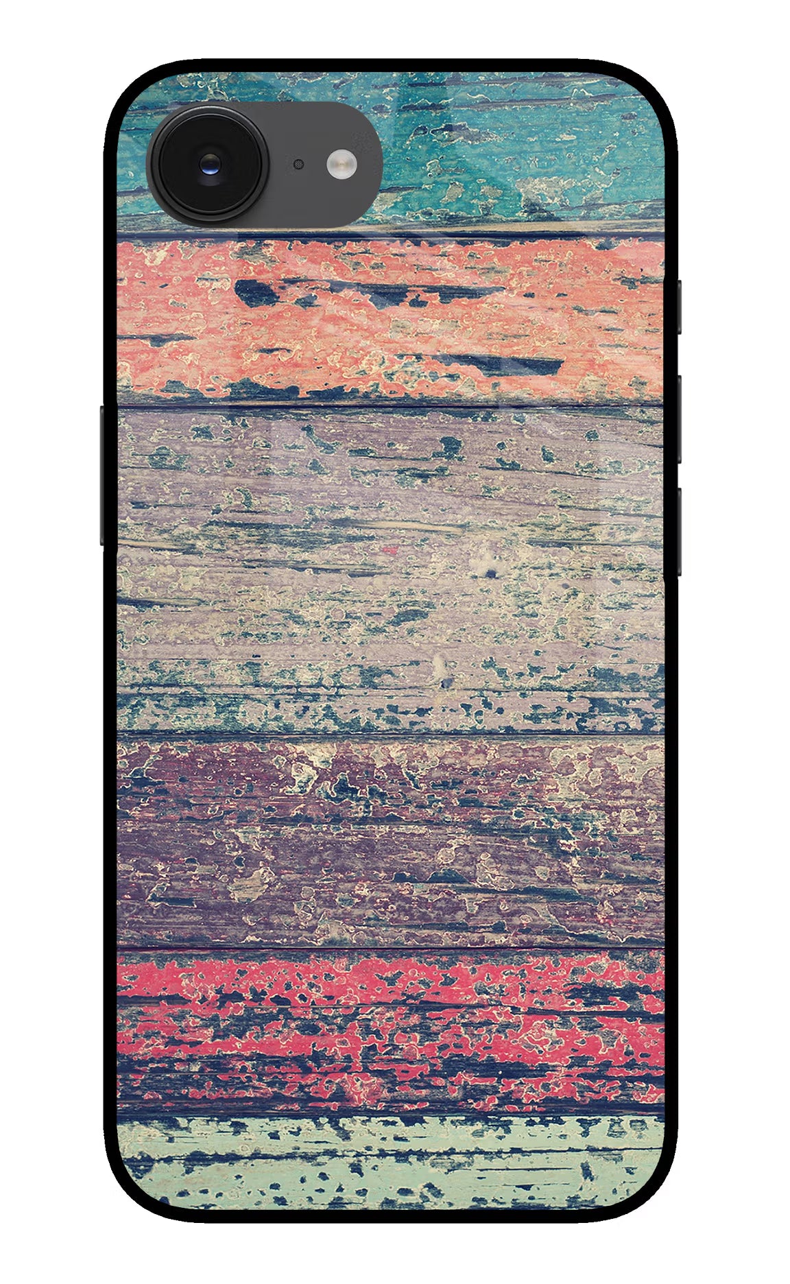 Colourful Wall iPhone 16e Back Cover - Colourful Wall iPhone 16e Glass Case Back Cover by Casekaro Colourful Wall iPhone 16e Glass Case Back Cover by Casekaro