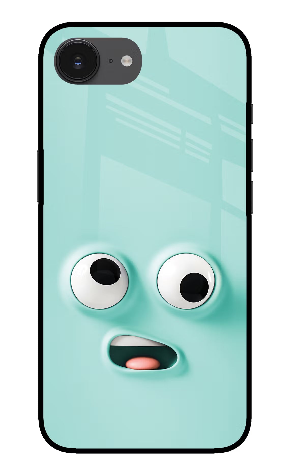 Funny Cartoon iPhone 16e Glass Case - Funny Cartoon iPhone 16e Glass Case Funny Cartoon iPhone 16e Glass Case