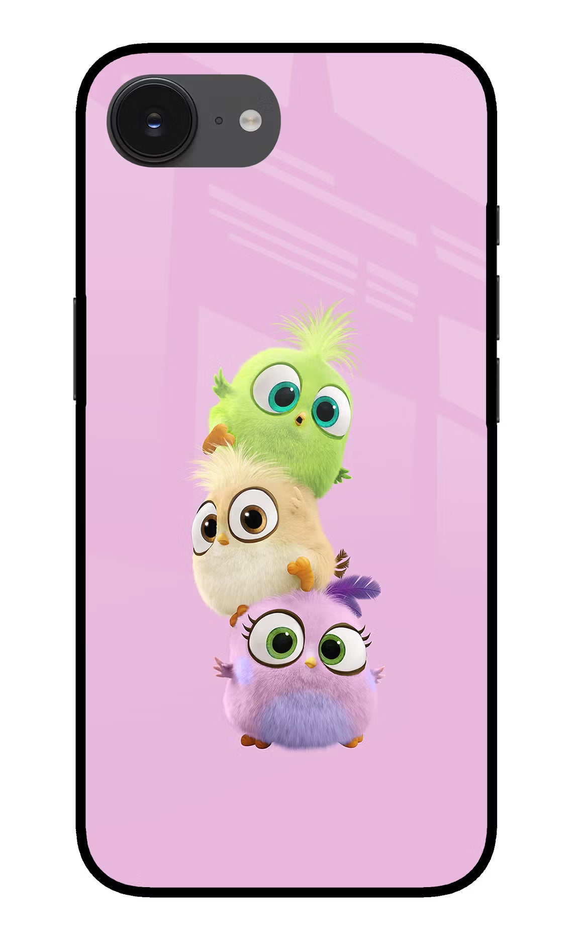 Cute Little Birds iPhone 16e Back Cover - Cute Little Birds iPhone 16e Glass Case Back Cover by Casekaro Cute Little Birds iPhone 16e Glass Case Back Cover by Casekaro