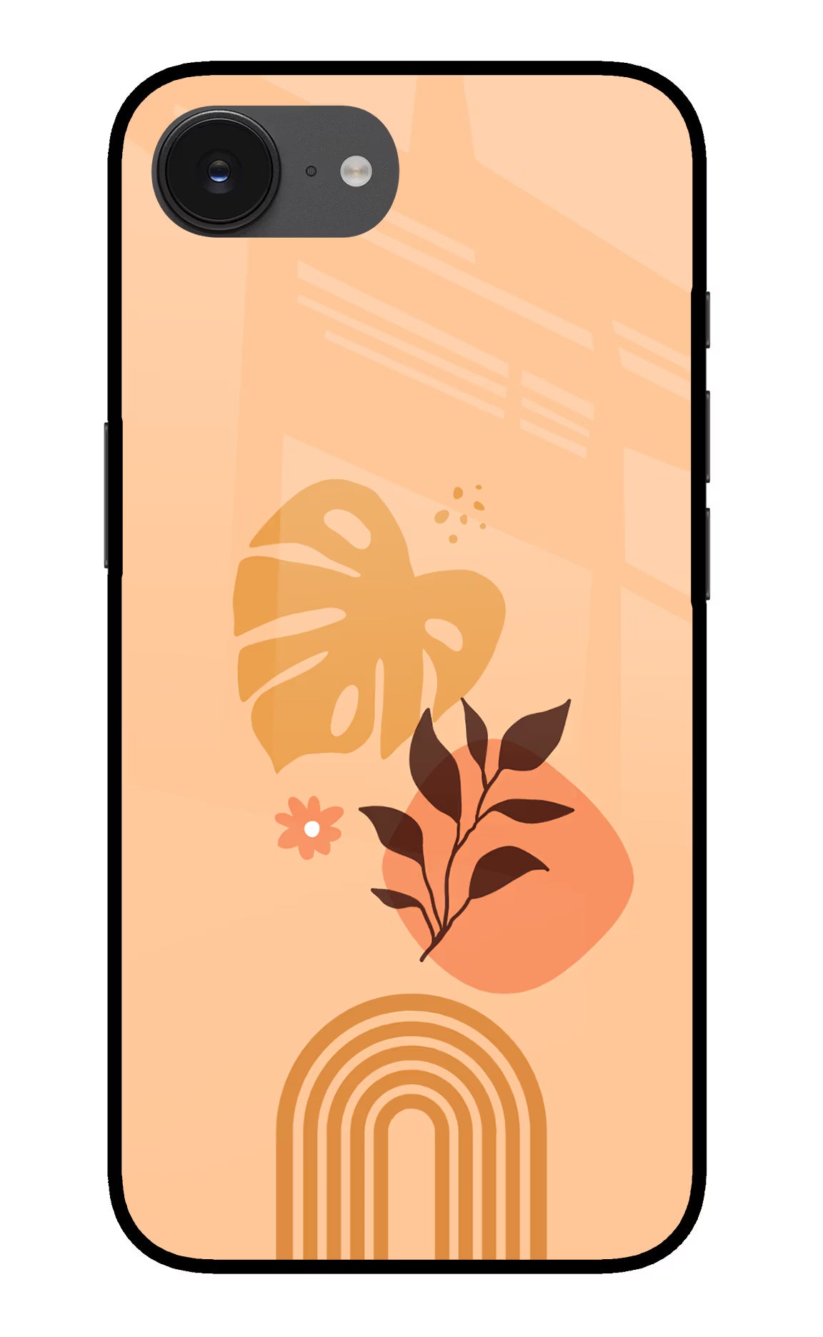 Bohemian Art iPhone 16e Glass Case - Bohemian Art iPhone 16e Glass Case Bohemian Art iPhone 16e Glass Case
