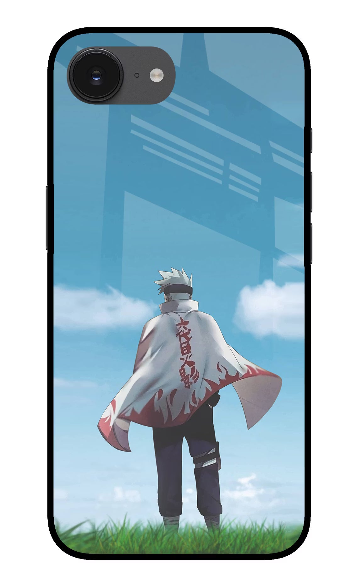 Kakashi iPhone 16e Back Cover - Kakashi iPhone 16e Glass Case Back Cover by Casekaro Kakashi iPhone 16e Glass Case Back Cover by Casekaro