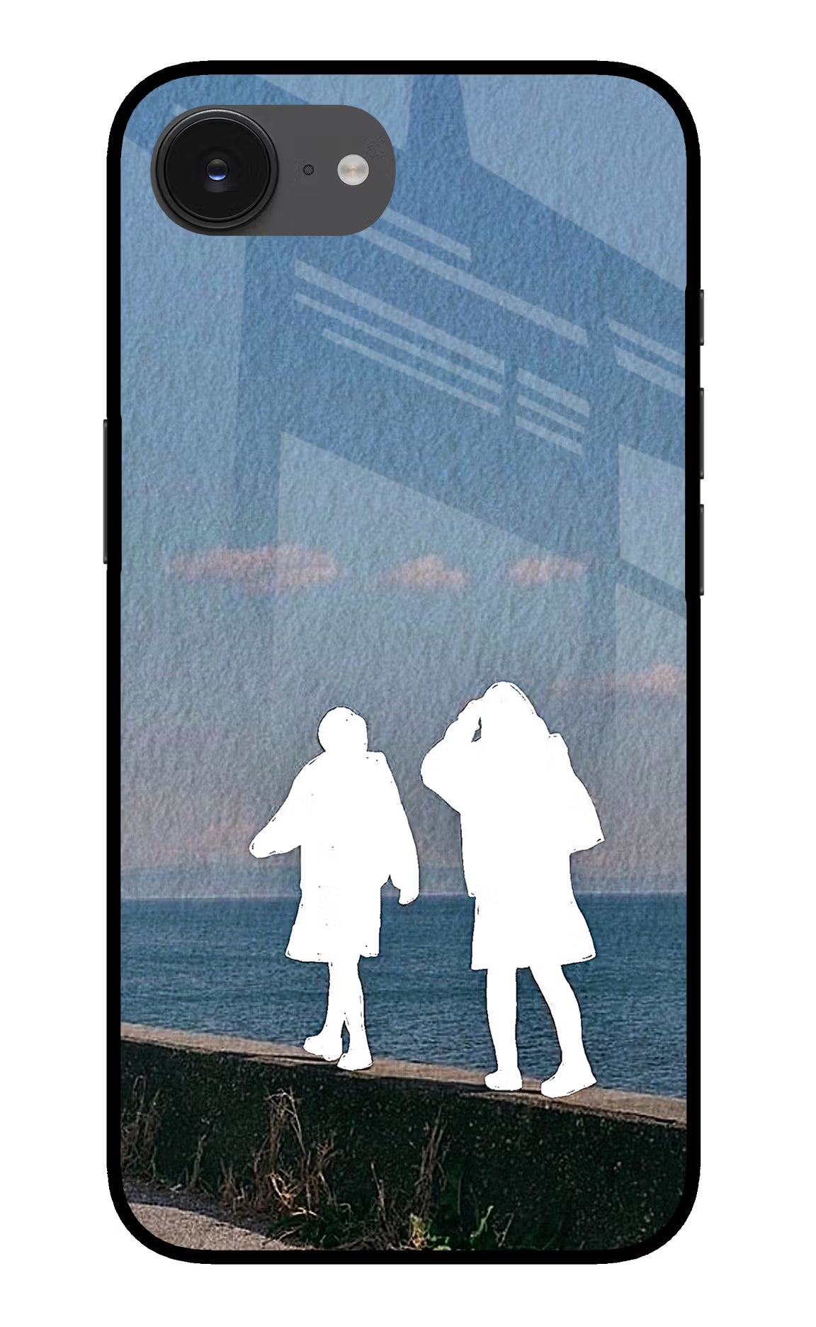 Coastal Dream iPhone 16e Glass Case - Coastal Dream iPhone 16e Glass Case Coastal Dream iPhone 16e Glass Case