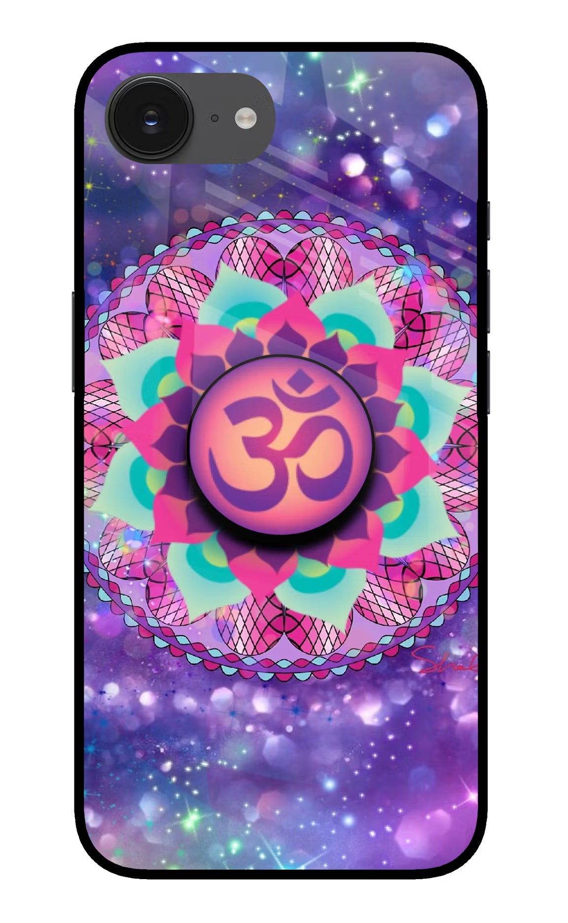 Om Purple iPhone 16e Pop Case - Om Purple iPhone 16e Pop Case by Casekaro Om Purple iPhone 16e Pop Case by Casekaro