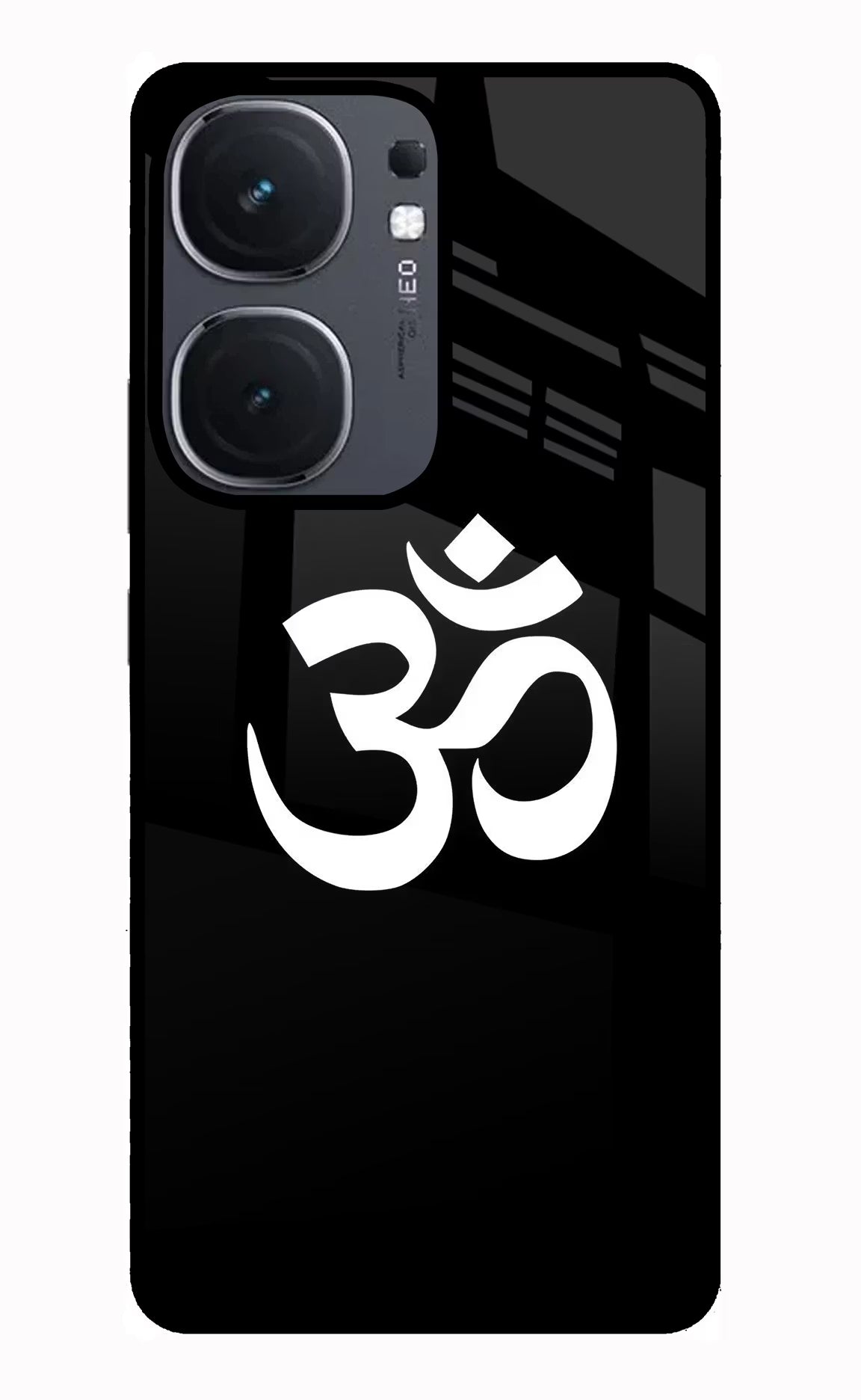 Om IQOO Neo9 Pro Glass Case - Om IQOO Neo9 Pro Glass Case Om IQOO Neo9 Pro Glass Case