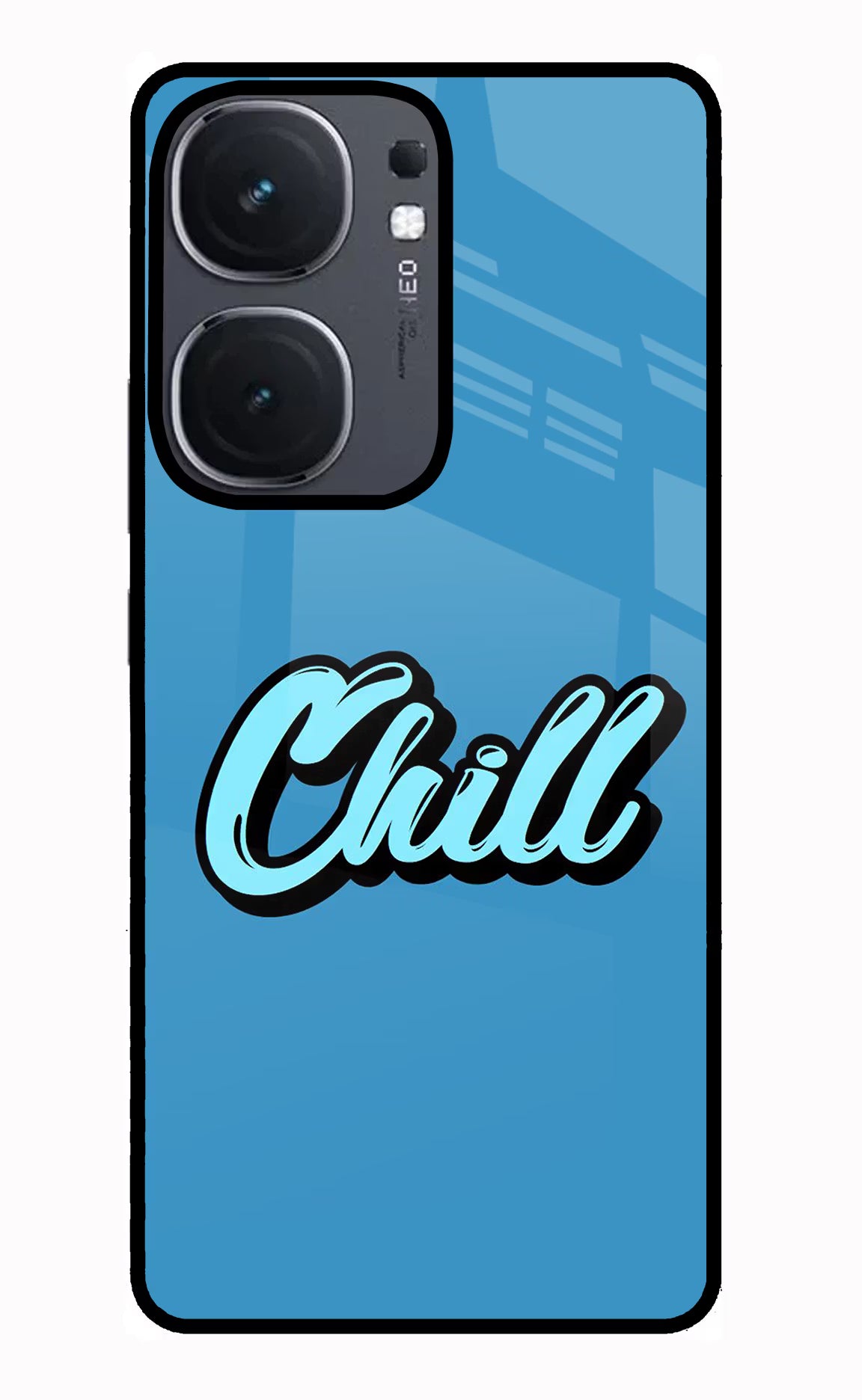 Chill IQOO Neo9 Pro Glass Case Back Cover by Casekaro