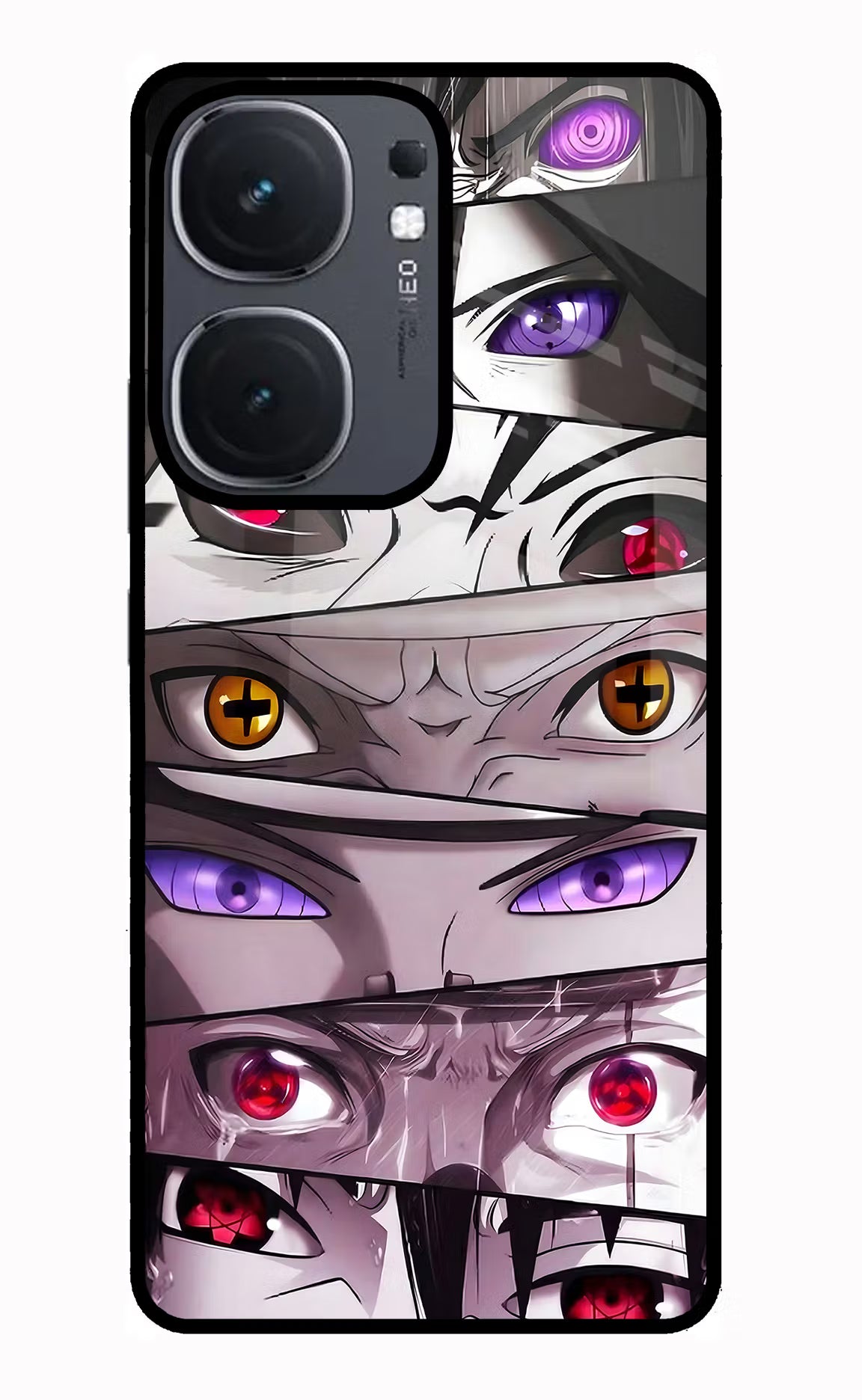 Naruto Anime IQOO Neo9 Pro Glass Case - Naruto Anime IQOO Neo9 Pro Glass Case Naruto Anime IQOO Neo9 Pro Glass Case