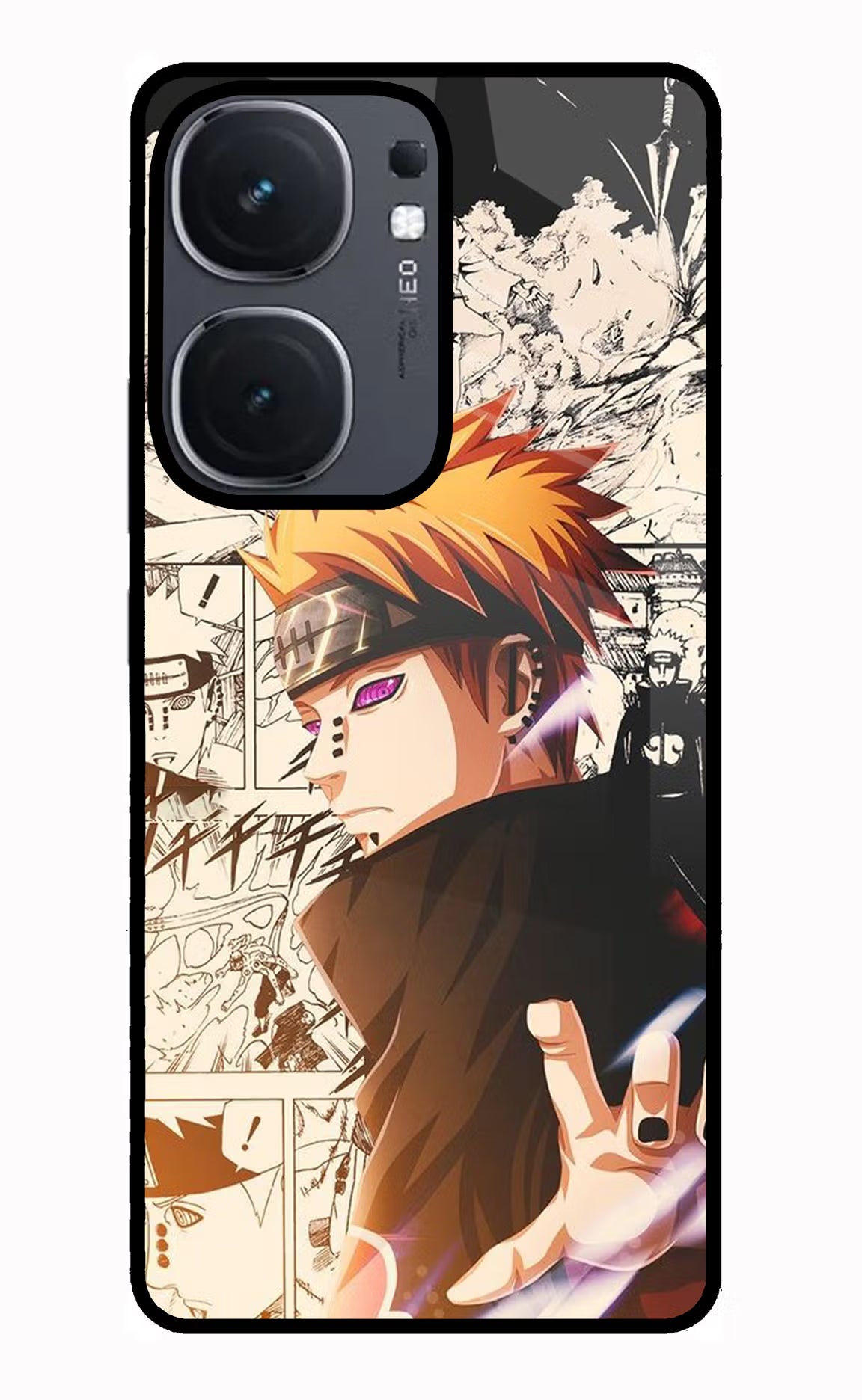 Pain Anime IQOO Neo9 Pro Glass Case - Pain Anime IQOO Neo9 Pro Glass Case Pain Anime IQOO Neo9 Pro Glass Case
