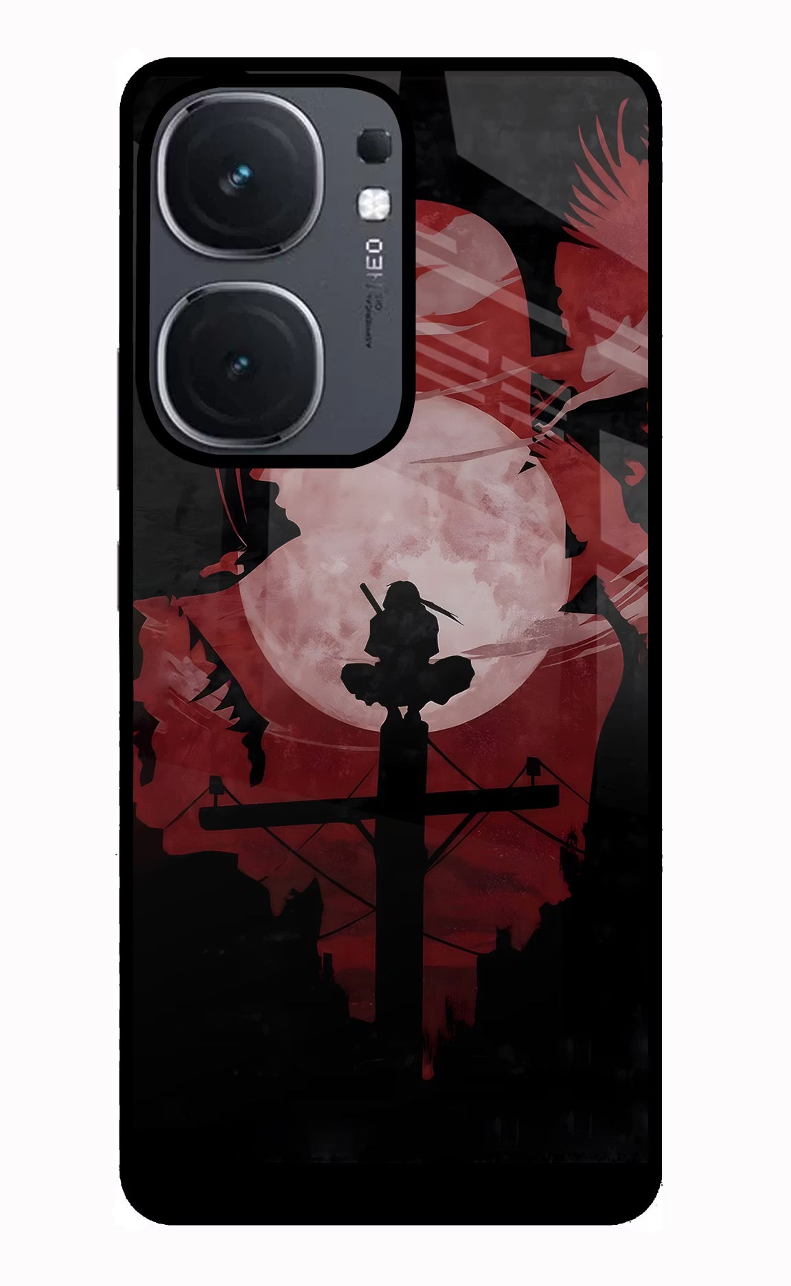 Naruto Anime IQOO Neo9 Pro Glass Case - Naruto Anime IQOO Neo9 Pro Glass Case Naruto Anime IQOO Neo9 Pro Glass Case