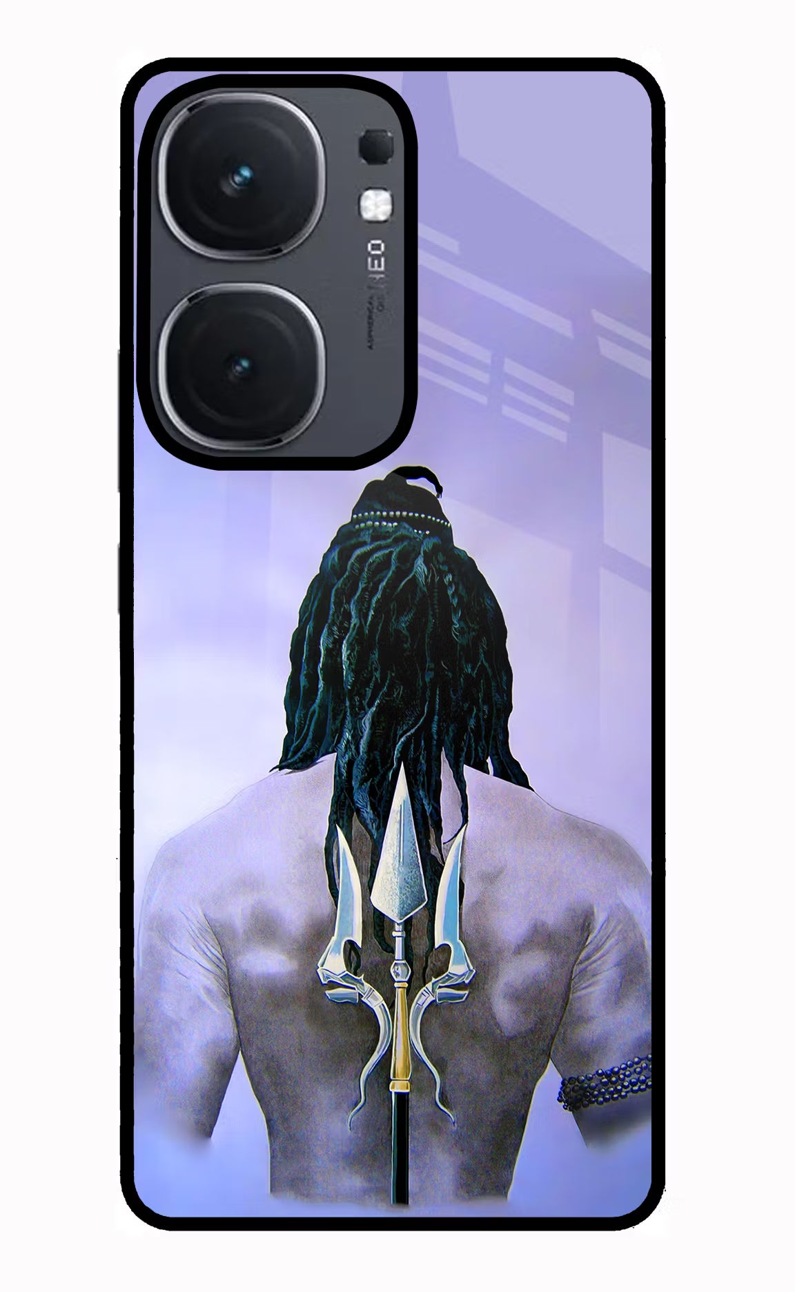 Shiva IQOO Neo9 Pro Glass Case Back Cover by Casekaro